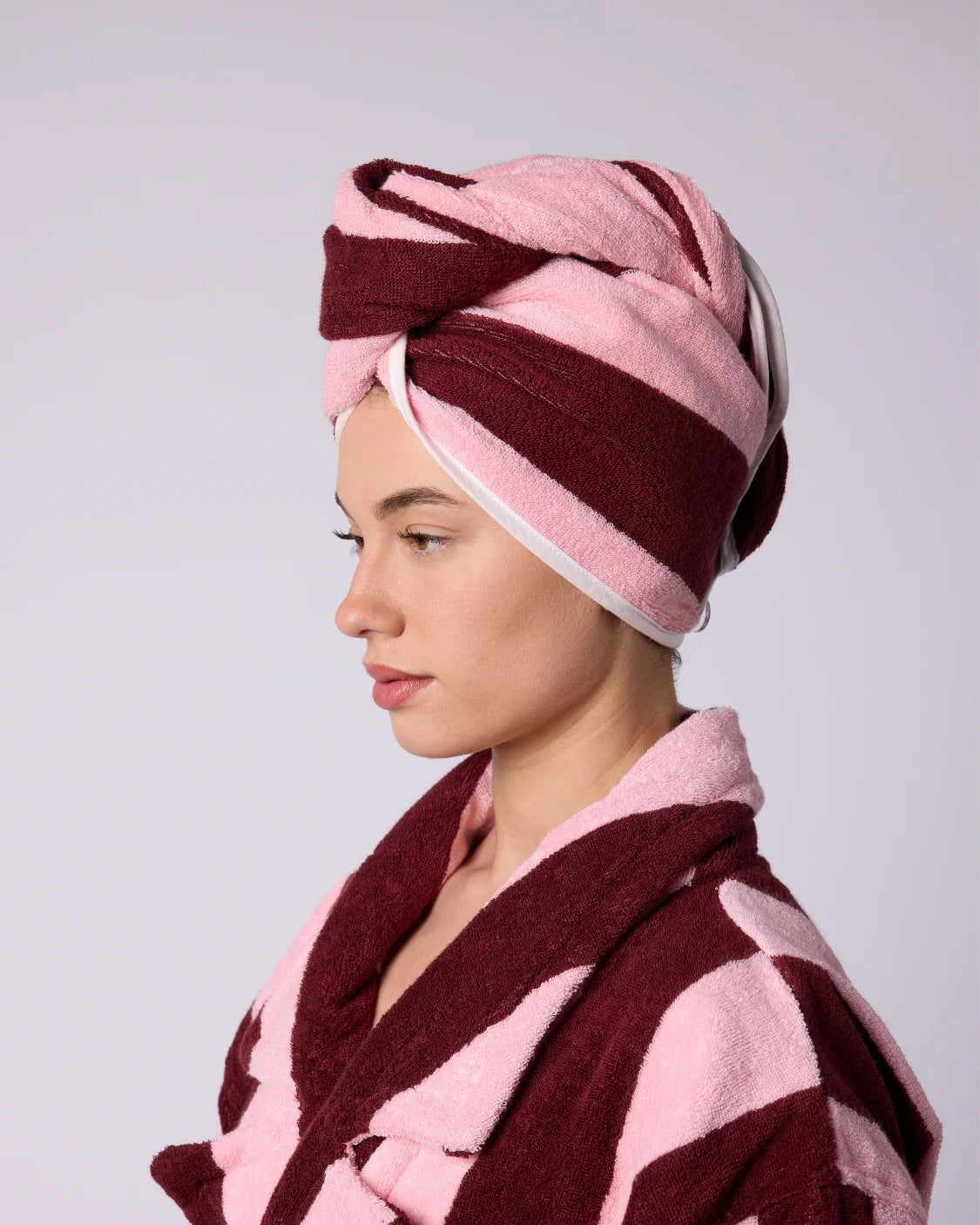 Hair Wrap Rocky Road Stripes