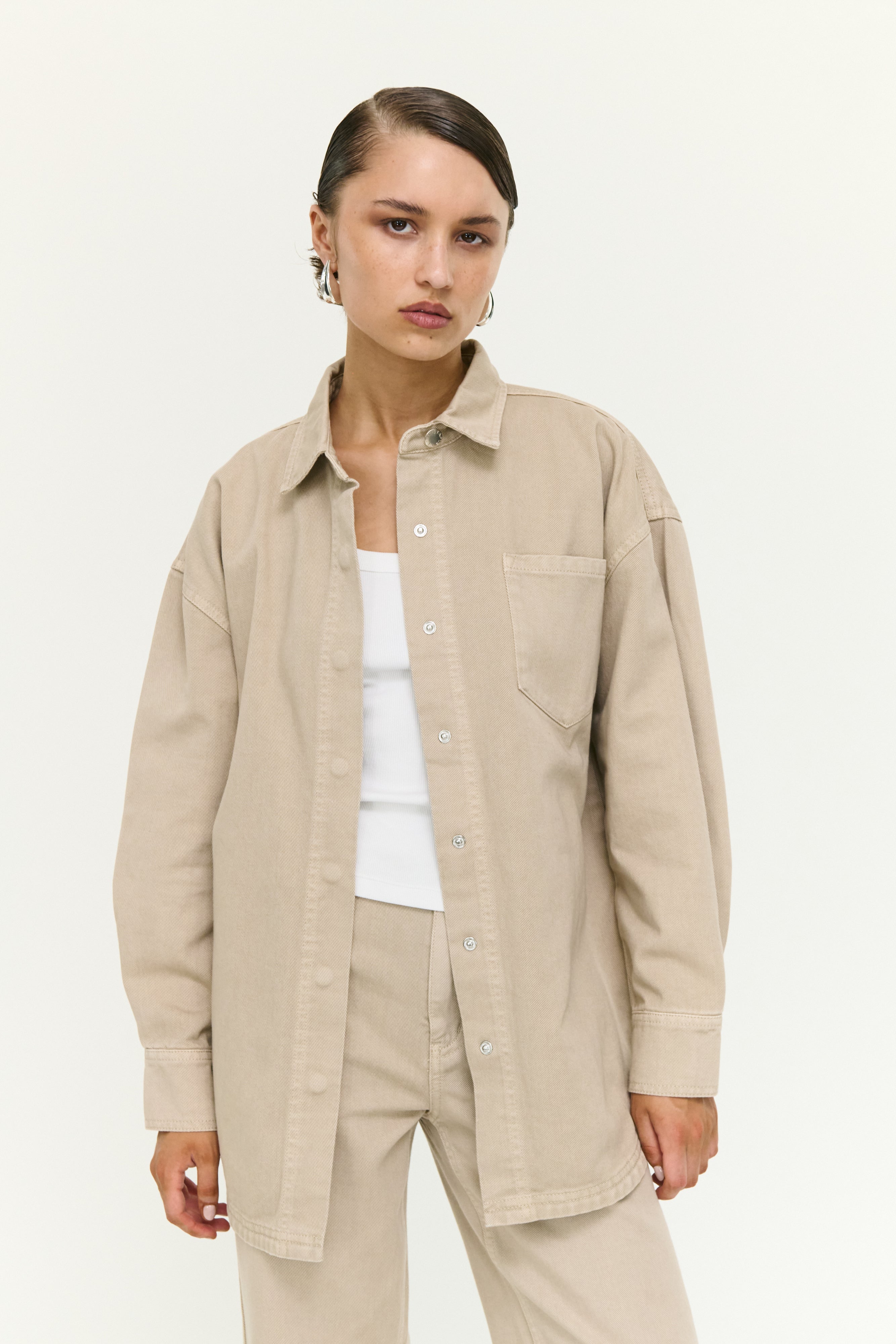Rennie Denim Shacket