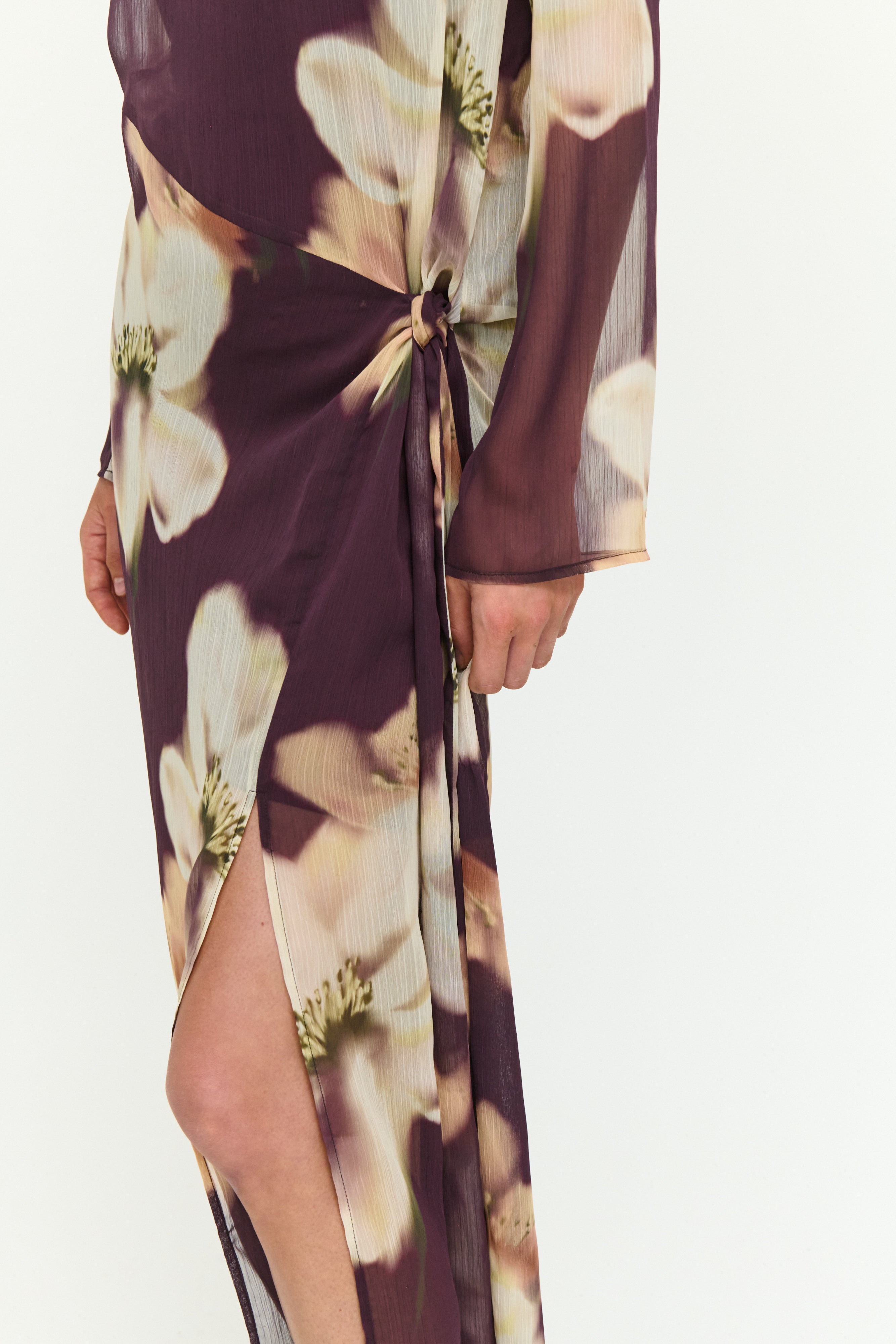 Lula Tie Detail Maxi Dress