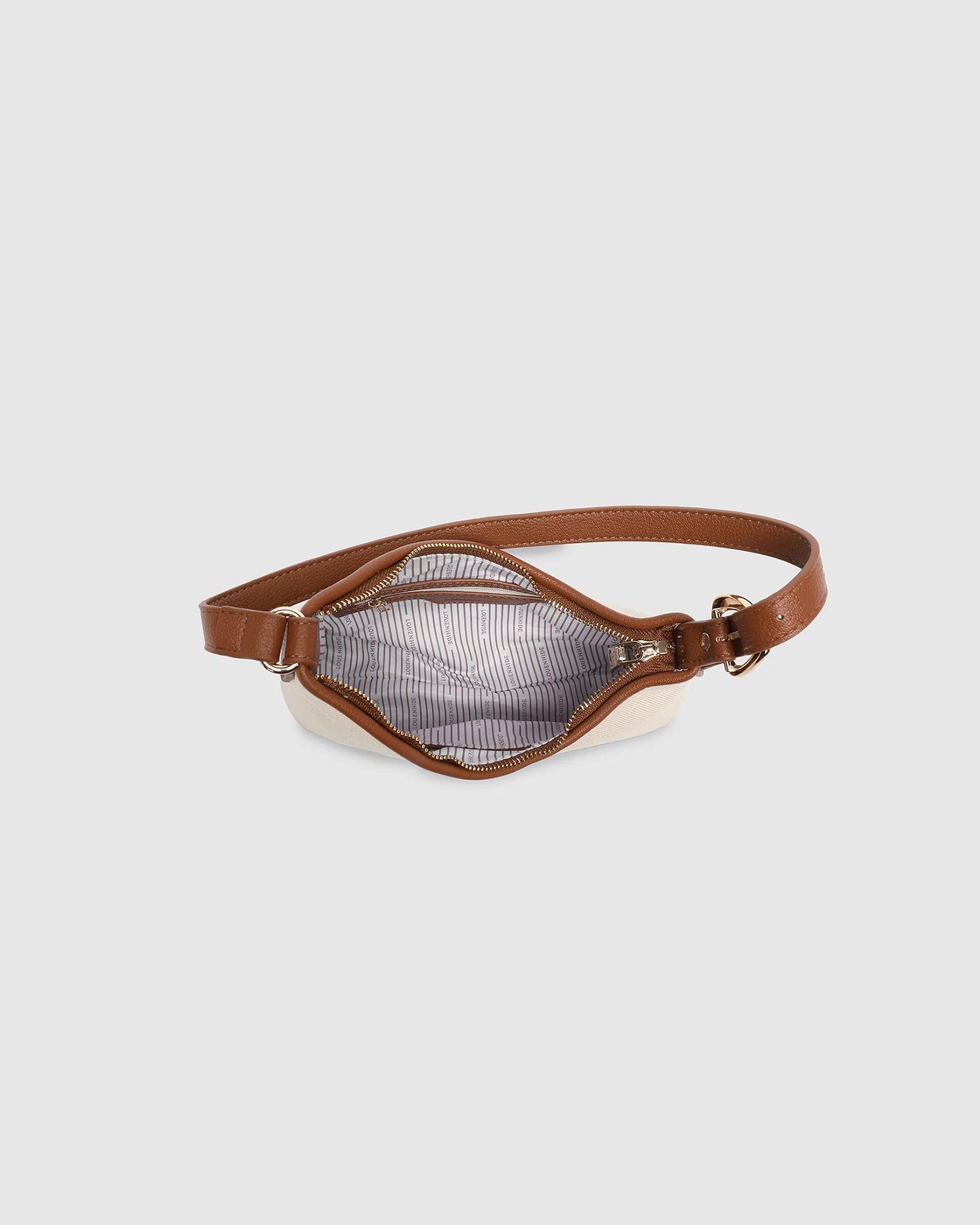 Amelia Shoulder Bag Canvas Tan