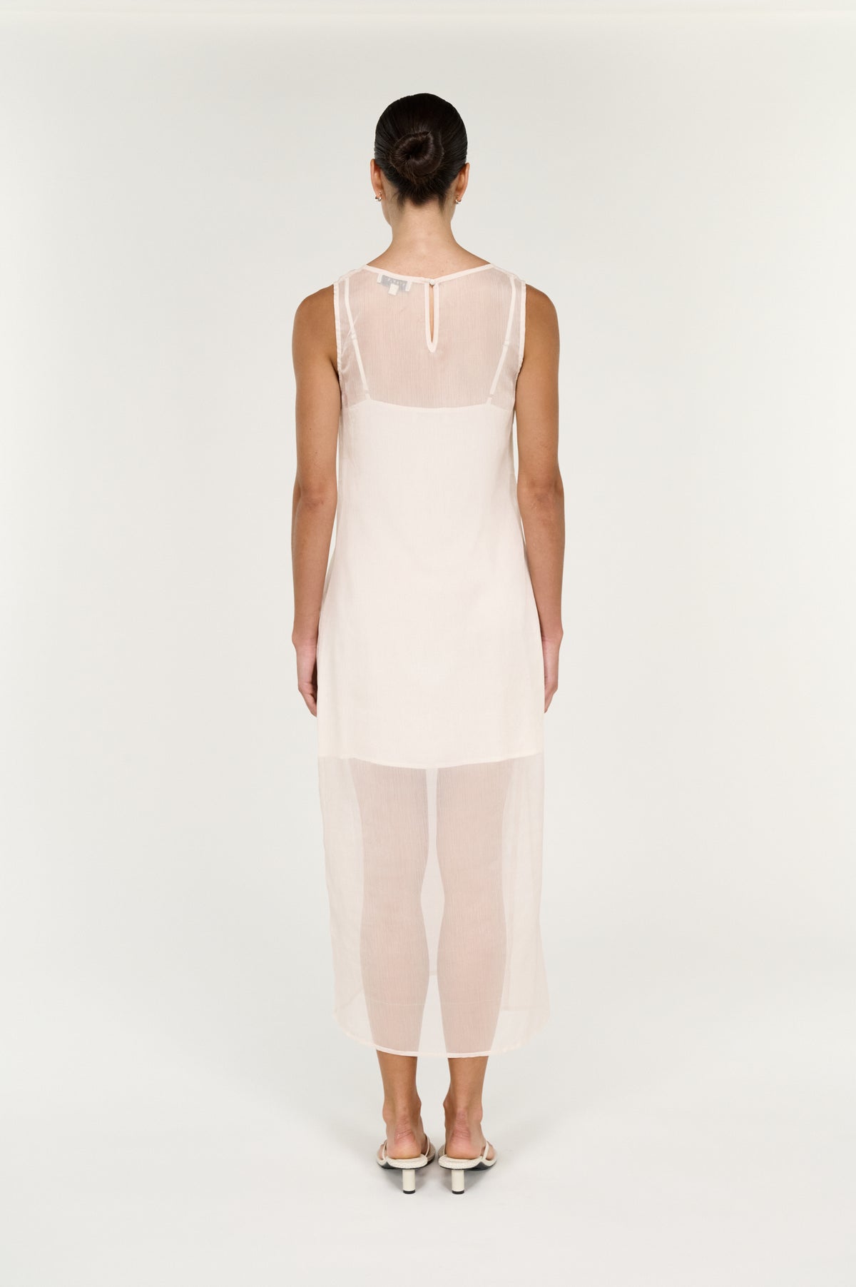Aria Sheer Layered Midi Dress