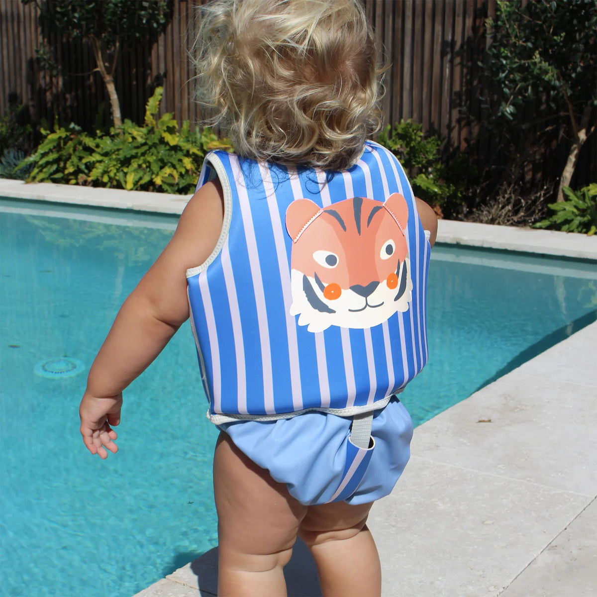 Kids Swim Vest Tino The Tiger