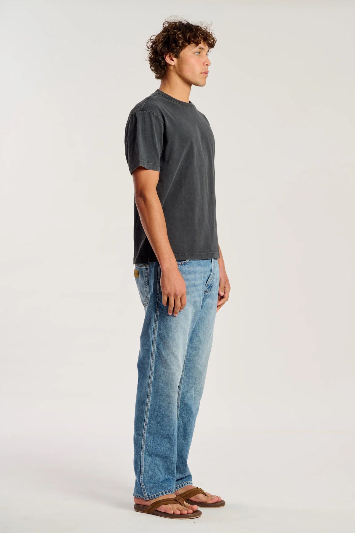 Core Tee Washed Black