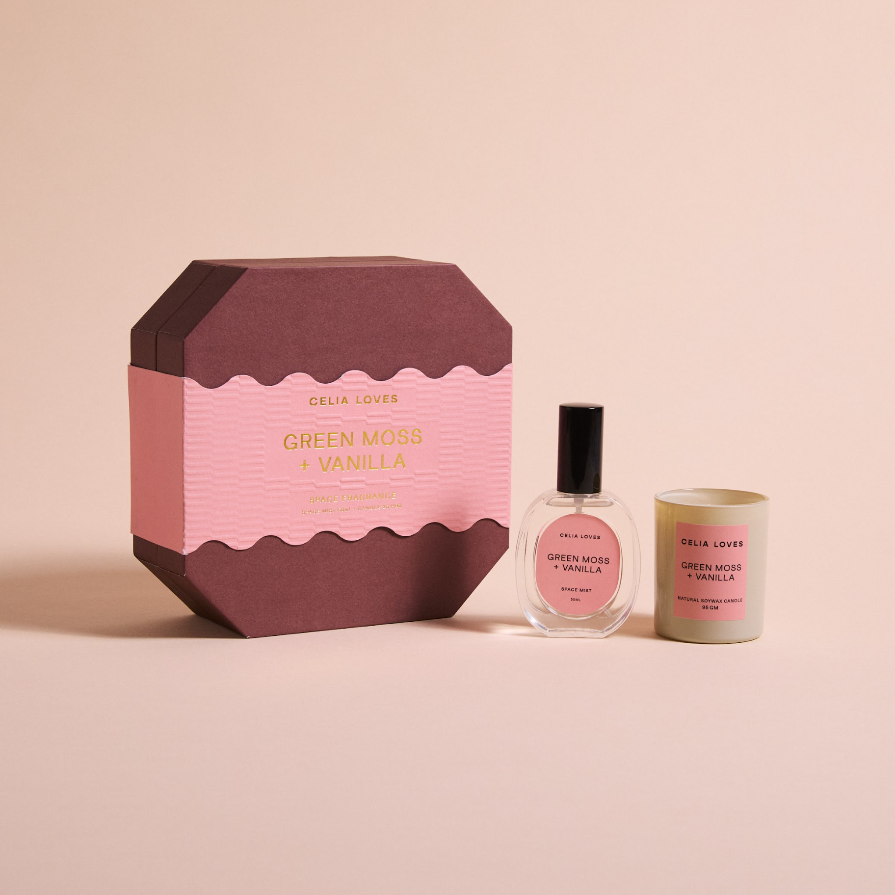 Duo Set Room Spray + Candle