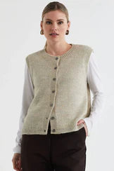 Button Front Vest