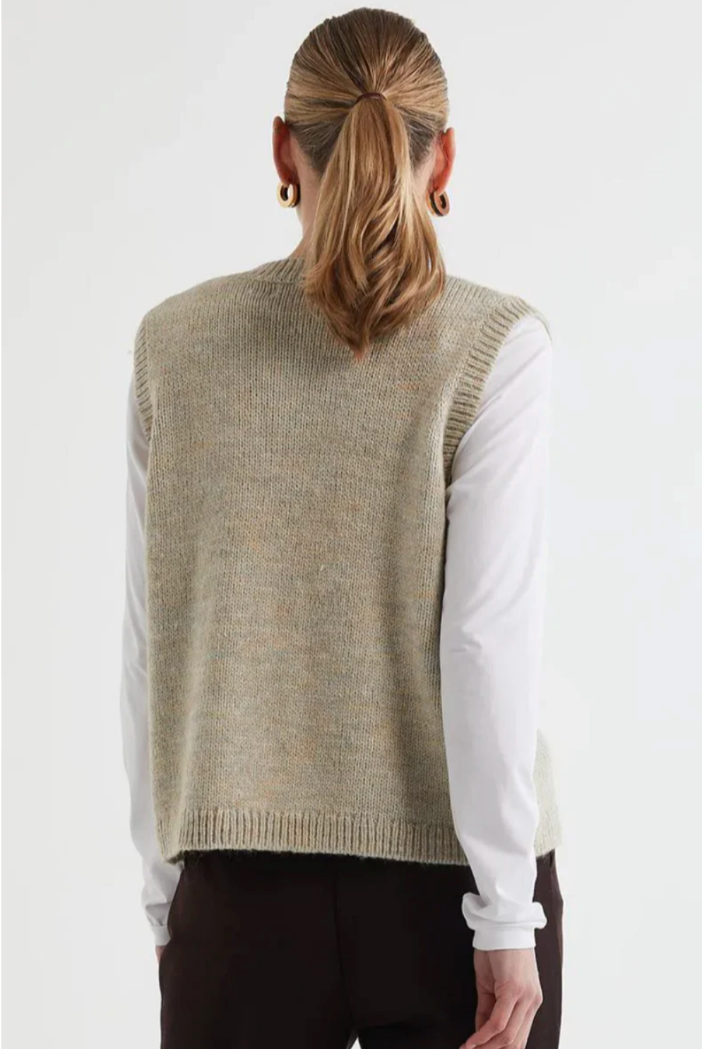 Button Front Vest