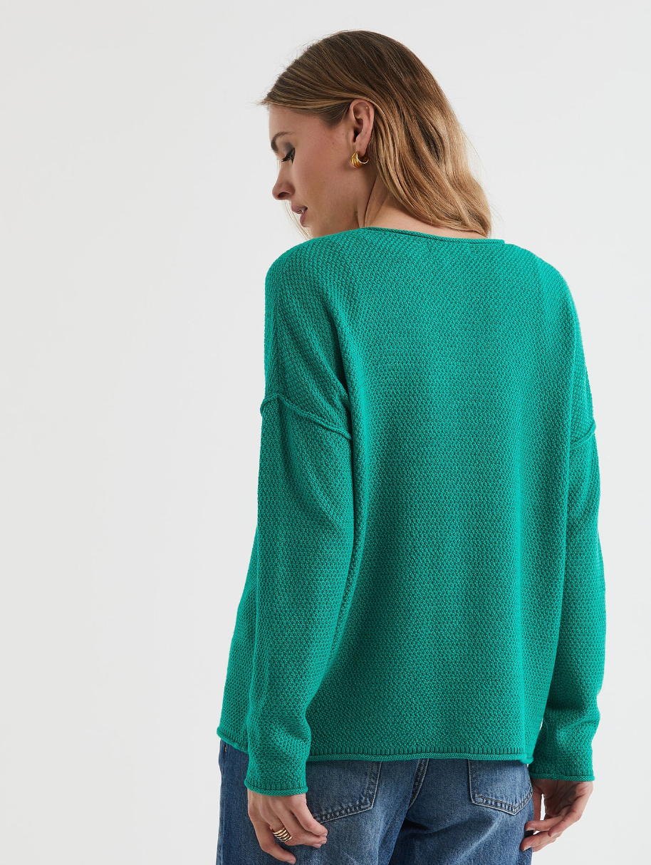 Birdseye V Jumper