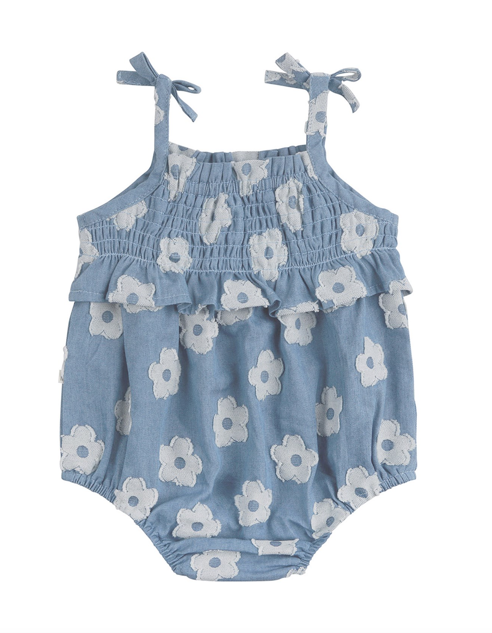 Chambray Romper