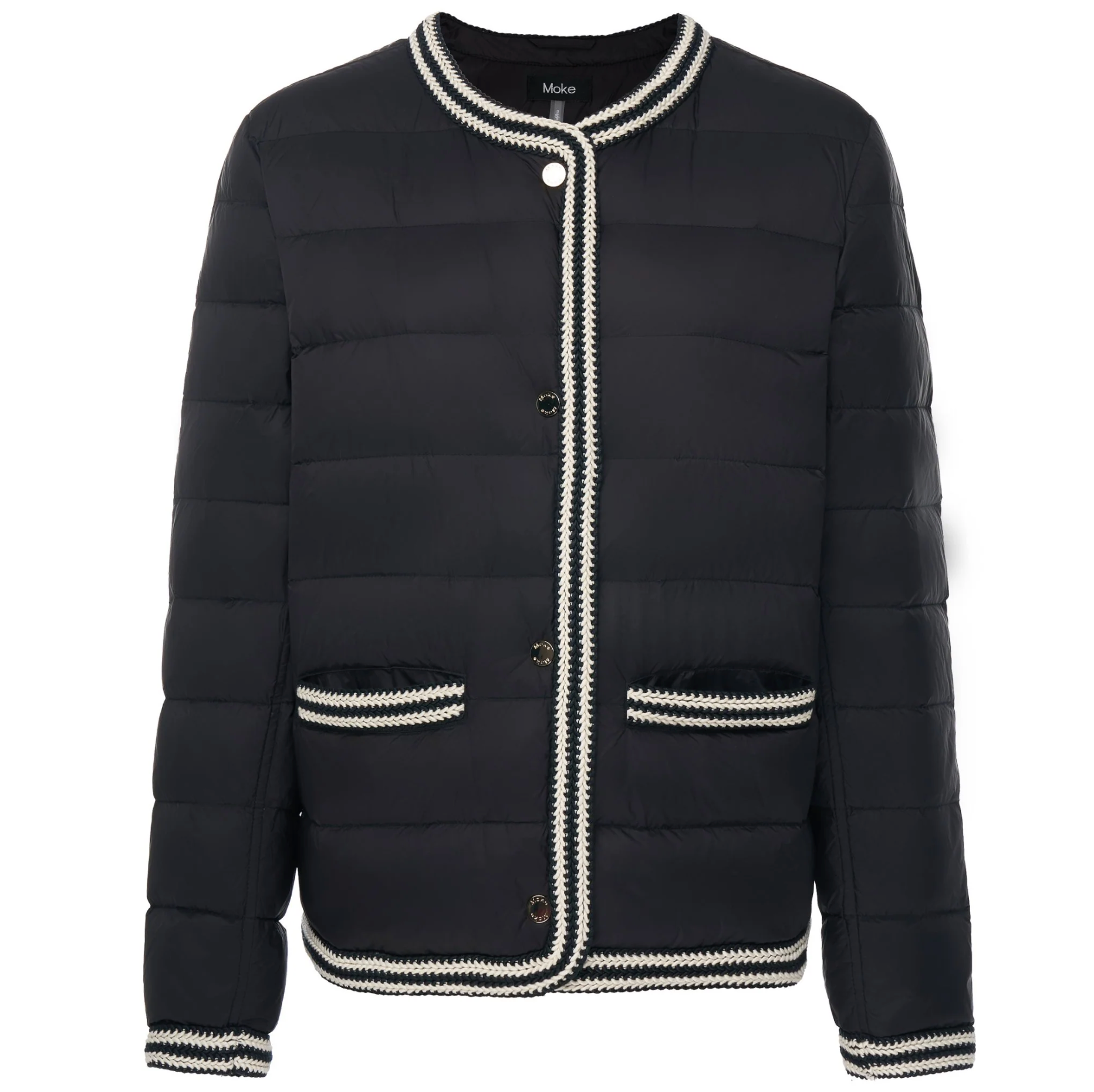 Fern Puffer Down Jacket Black