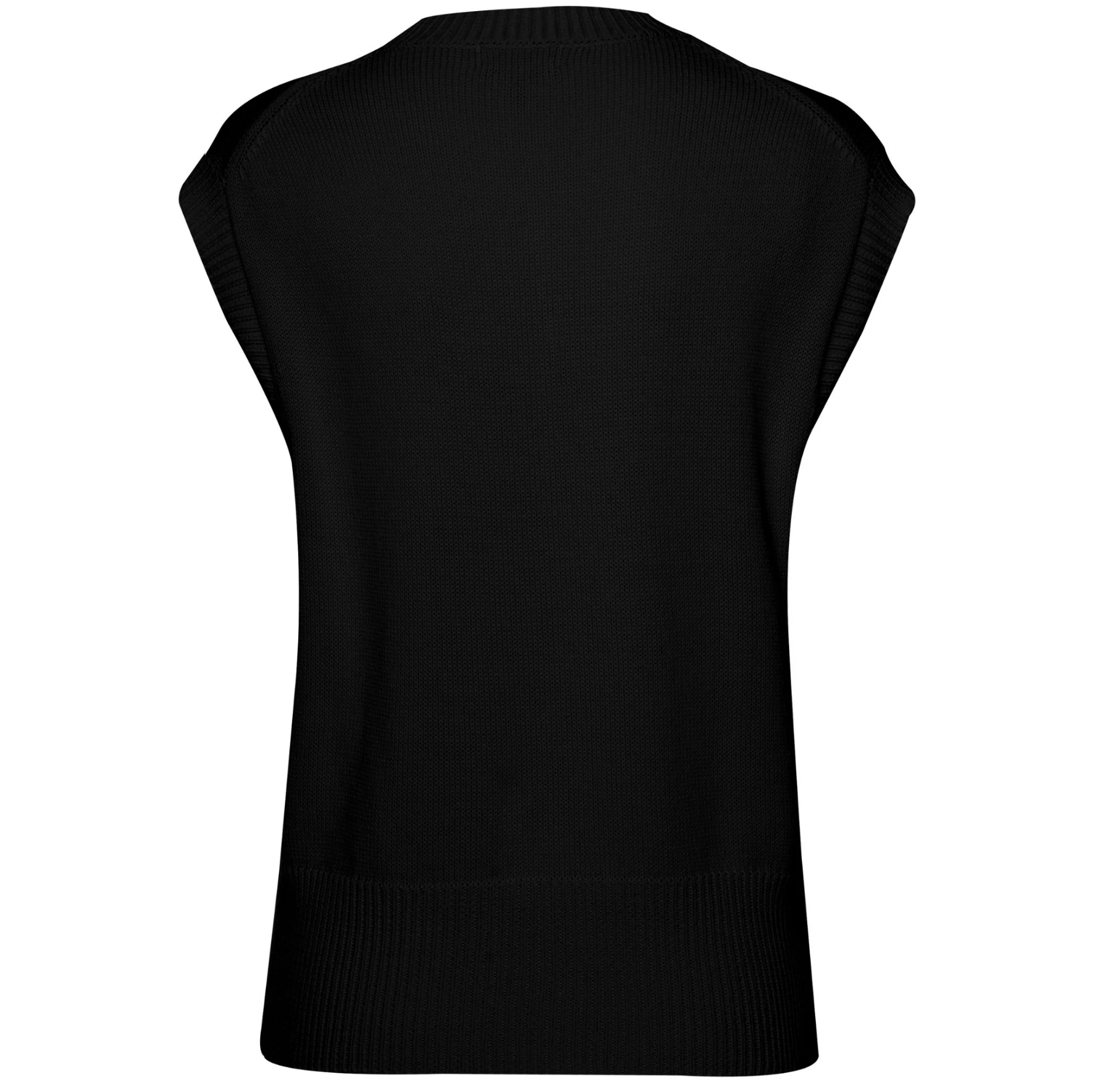 Chloe Knit Vest Black