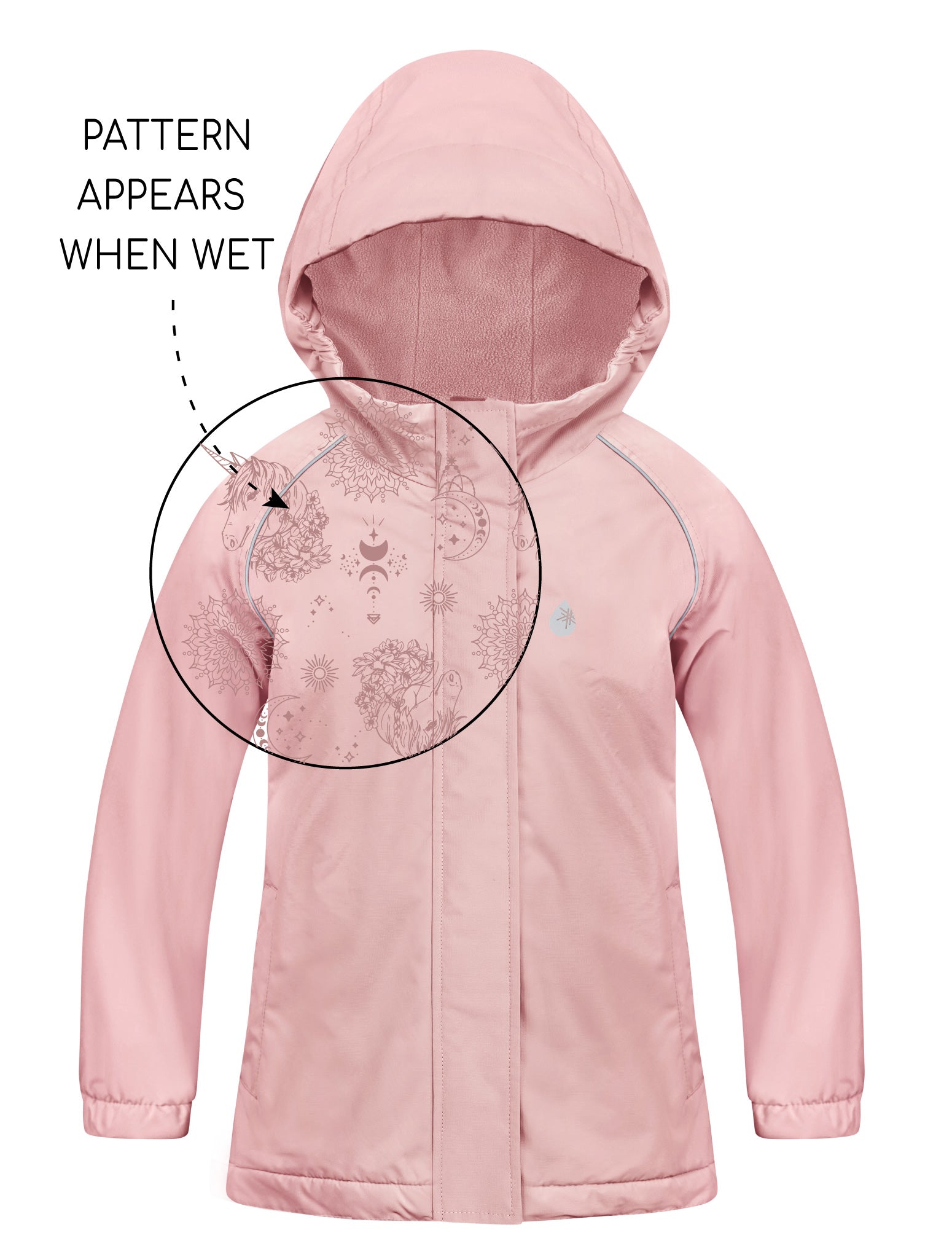 Splashmagic Strom Jacket Dusky Pink