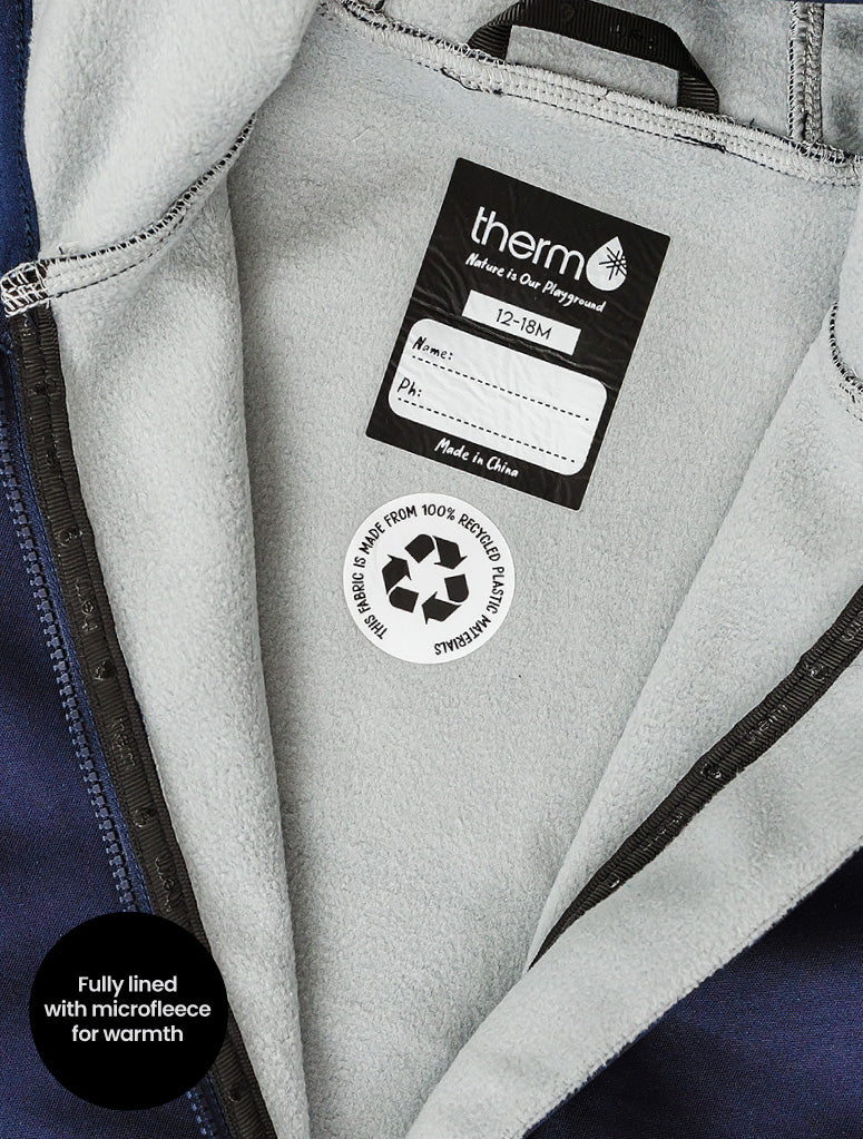 All-Weather Fleece Onesie Navy