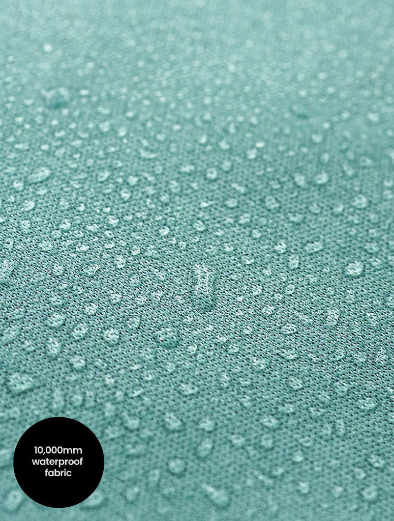 All-Weather Fleece Onesie Seafoam
