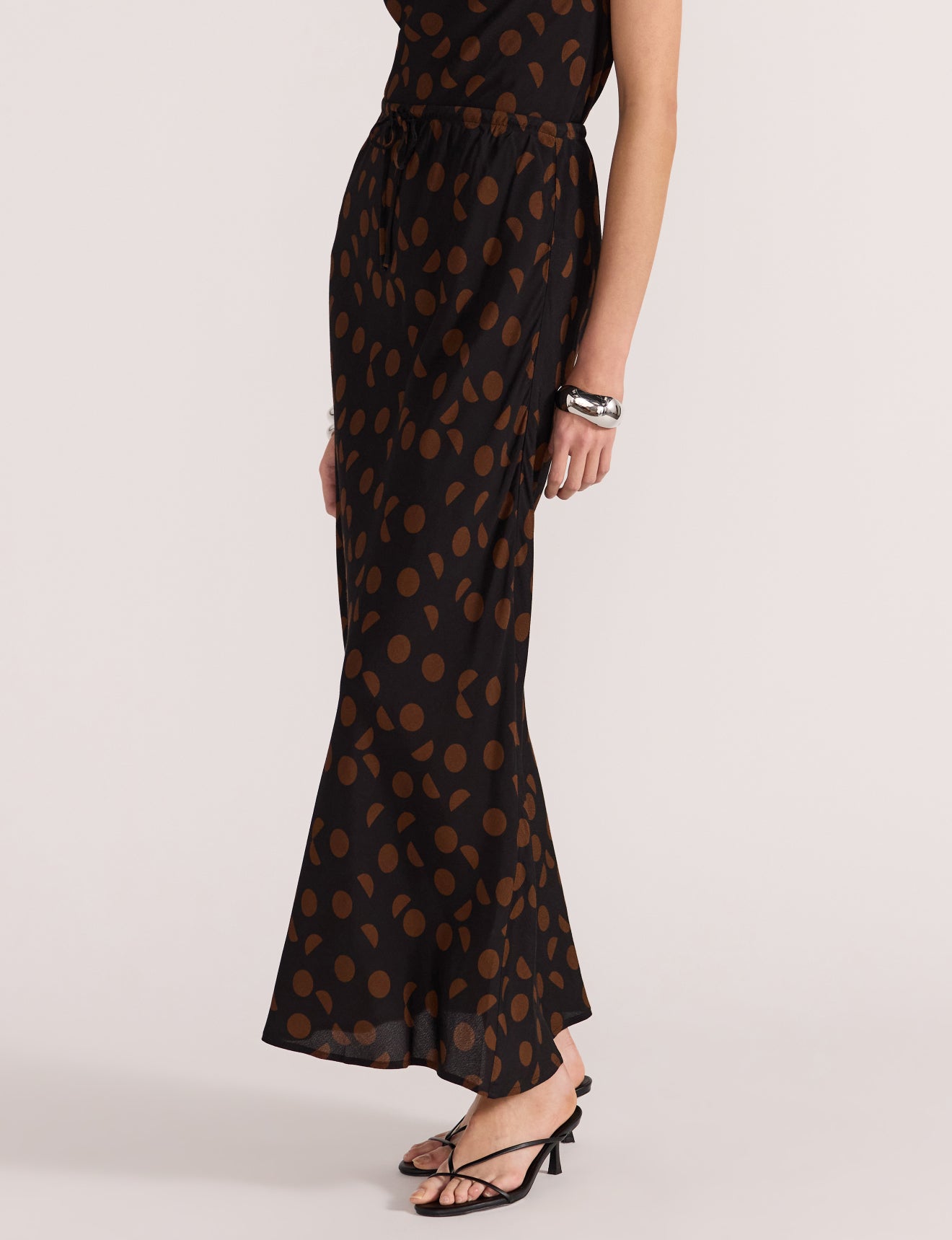 Luella Bias Midi Skirt