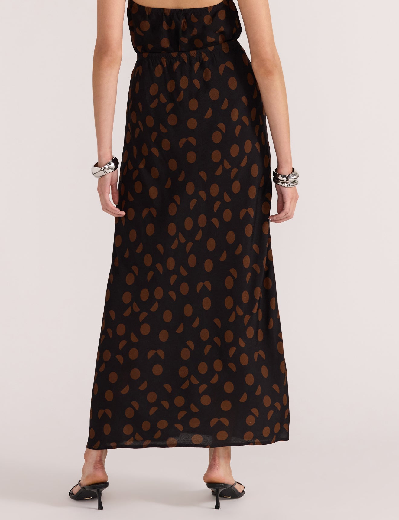 Luella Bias Midi Skirt