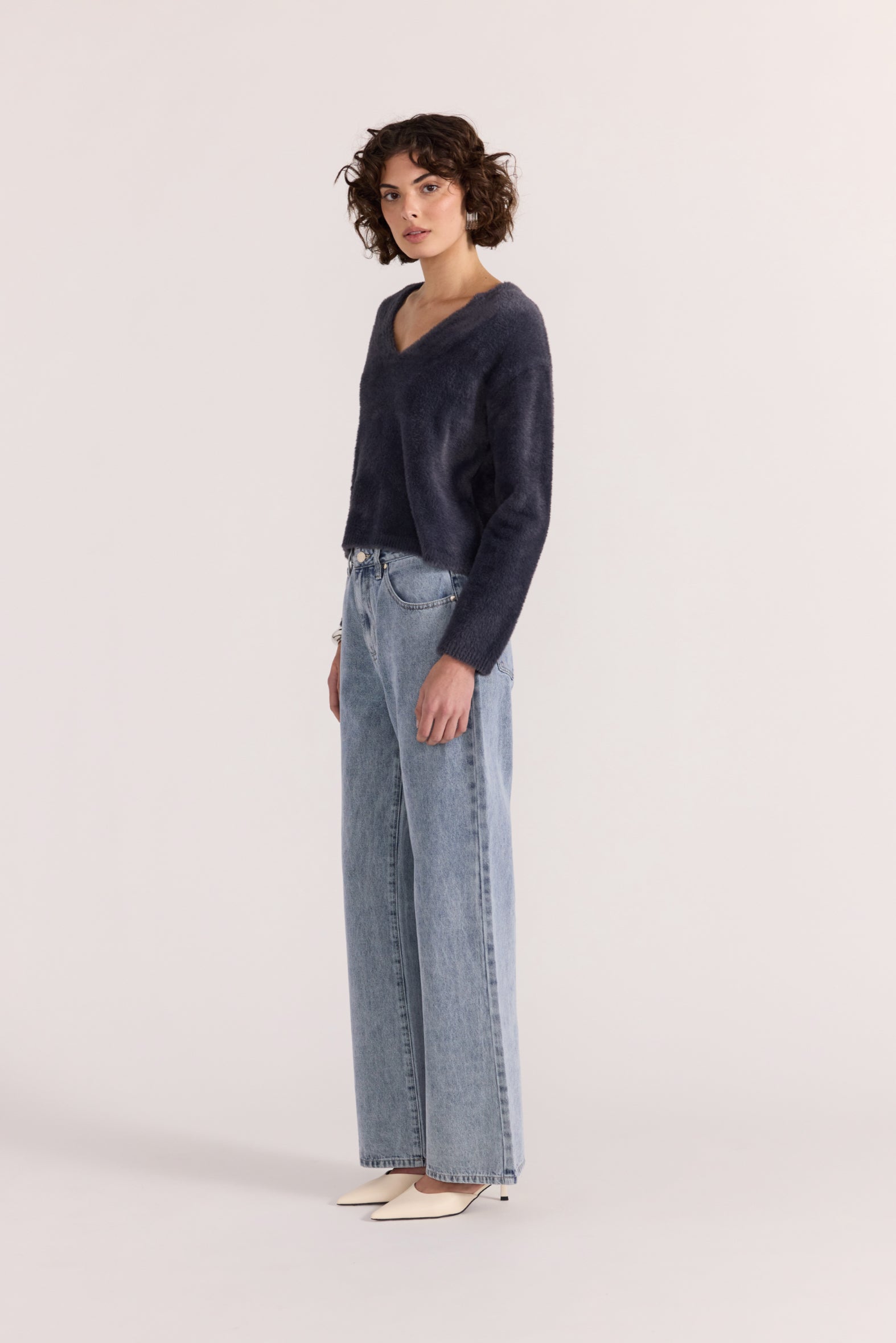Ember Fluffy Knit Jumper