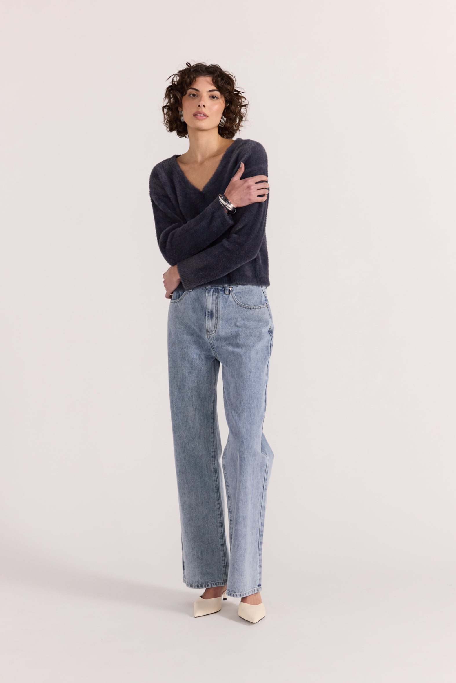 Ember Fluffy Knit Jumper