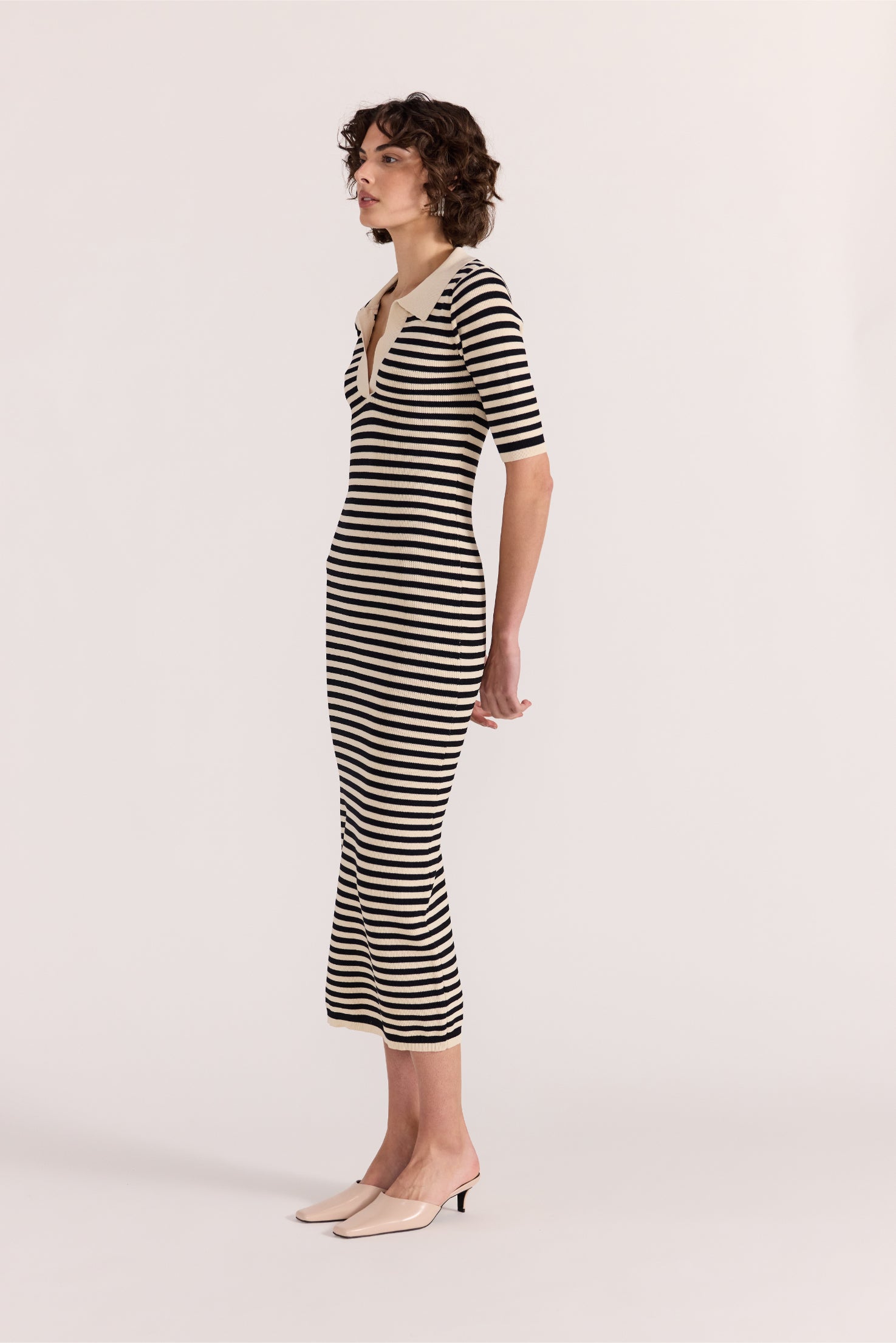 Lana Stripe Knit Dress