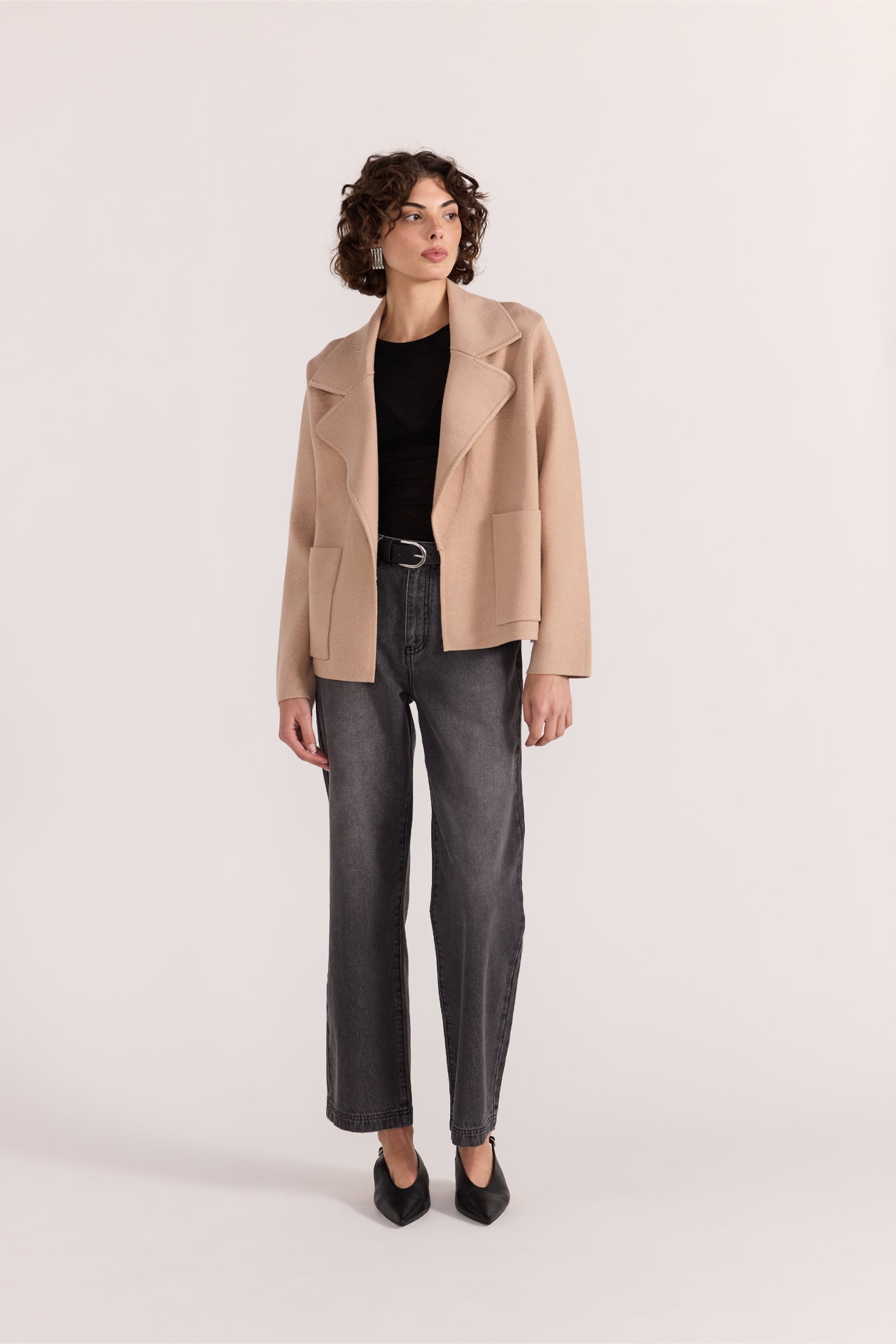 Aiden Crop Coatigan
