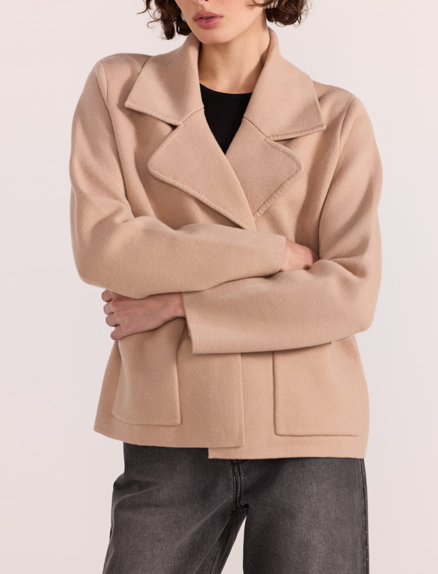 Aiden Crop Coatigan