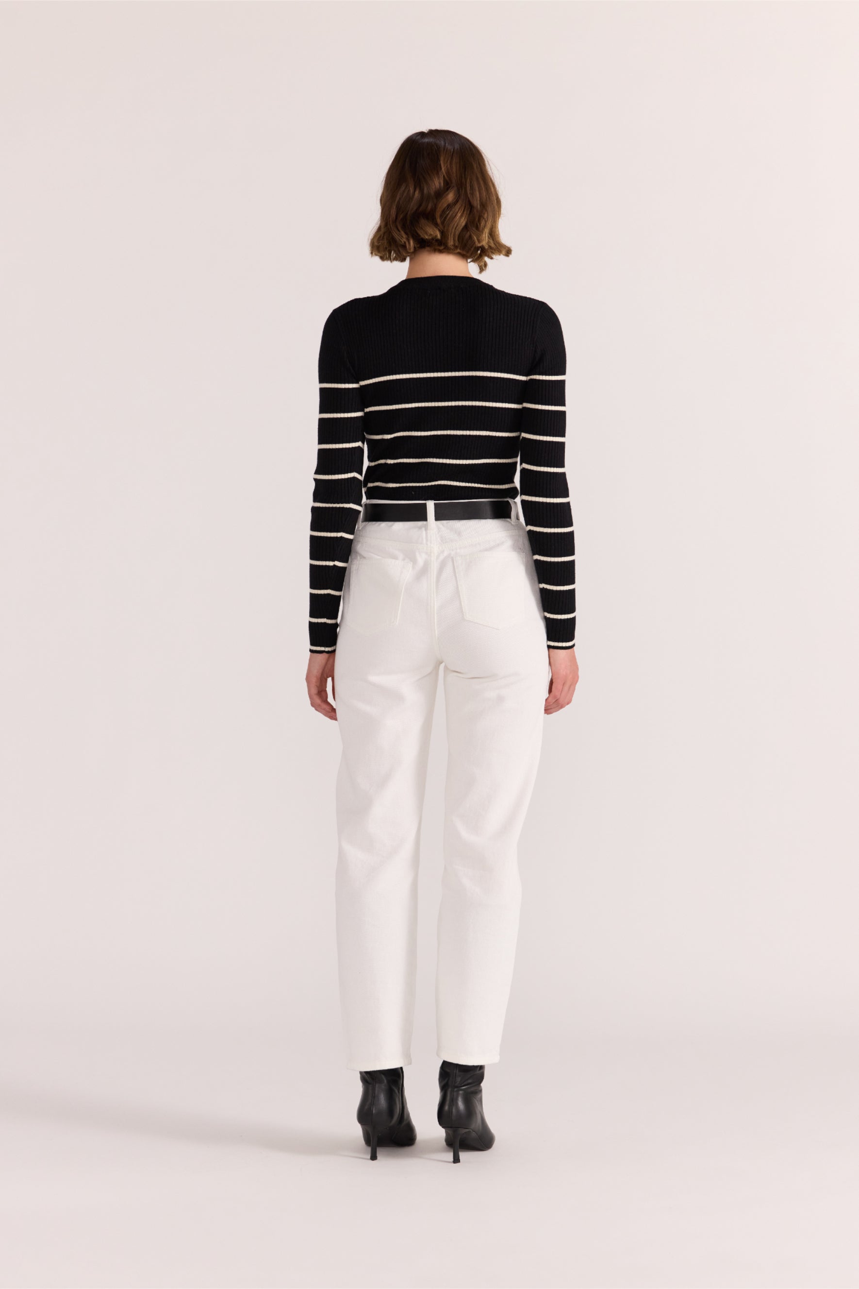 Freya Stripe Knit Top
