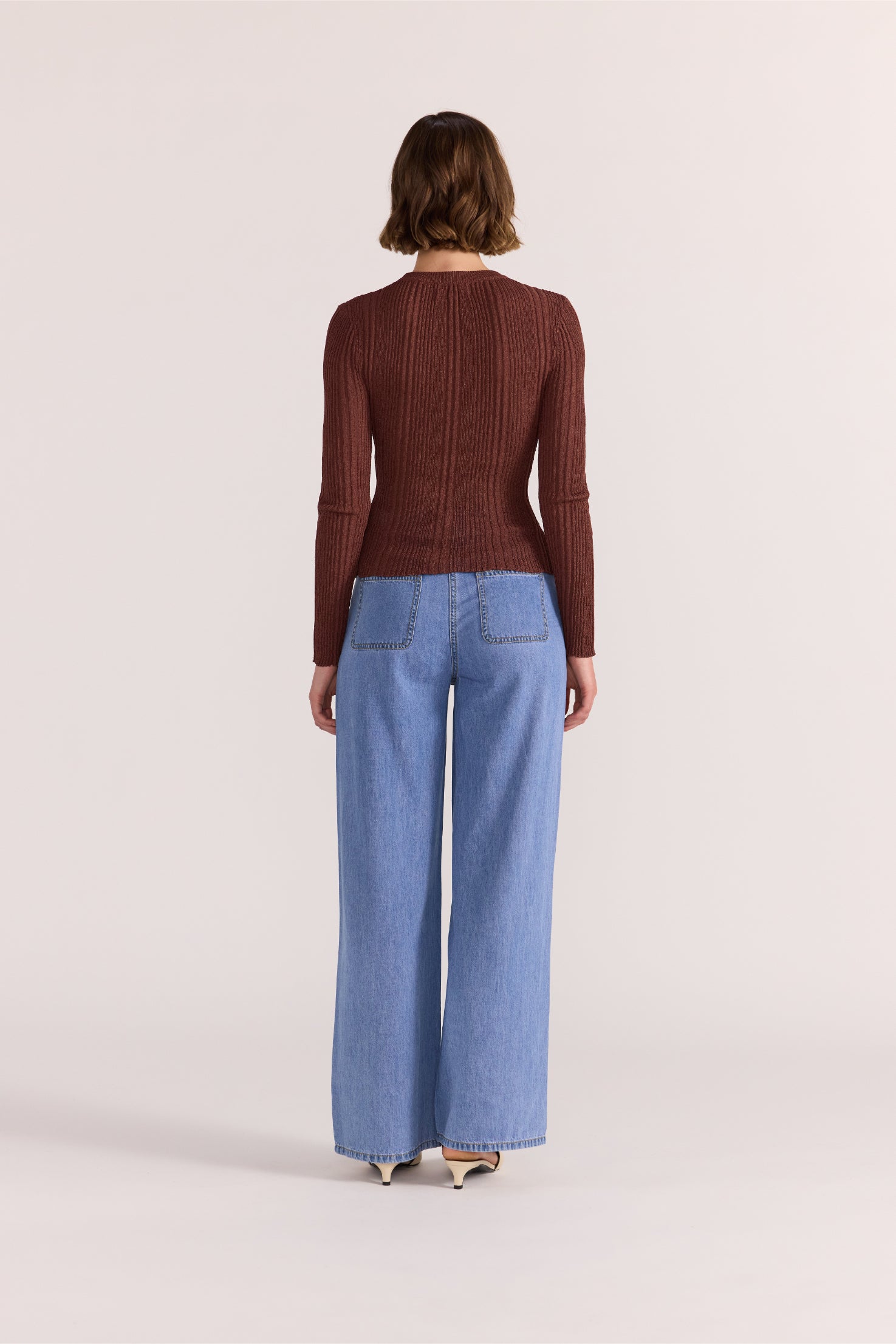 Luna Ribbed Knitt Top