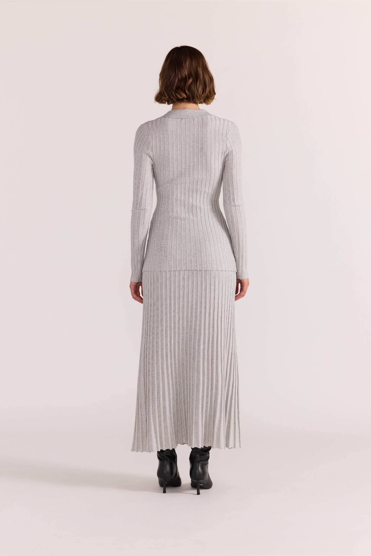 Marlow Ribbed Polo Top