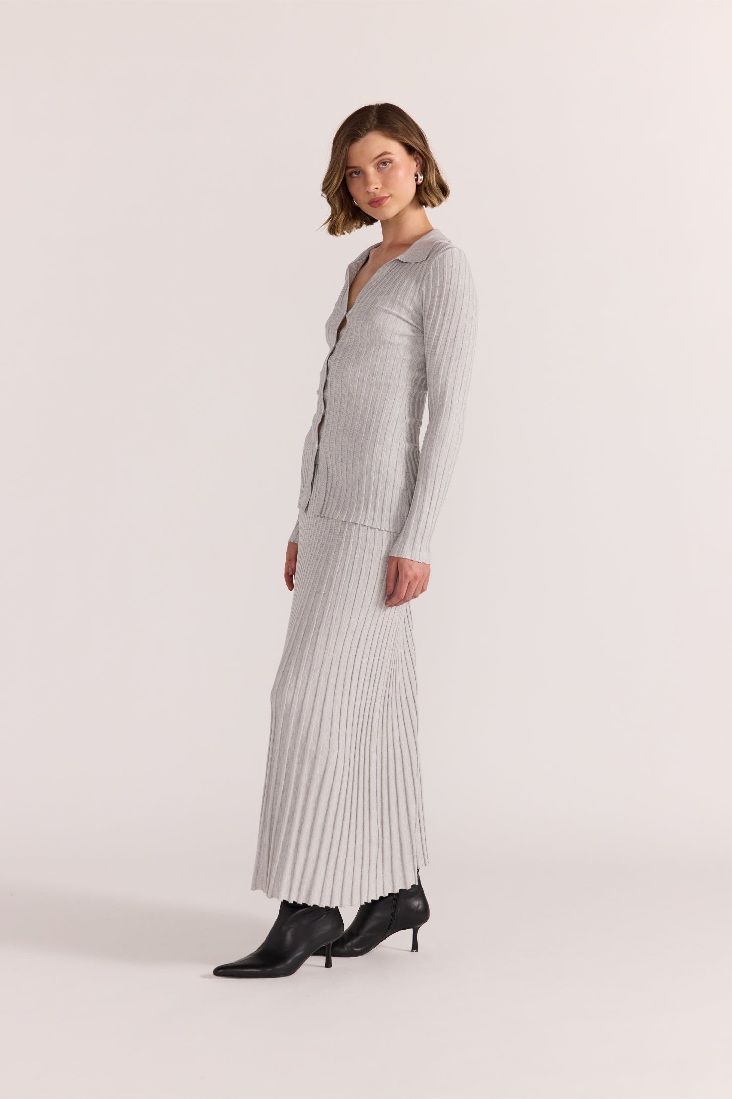 Marlow Ribbed Polo Top
