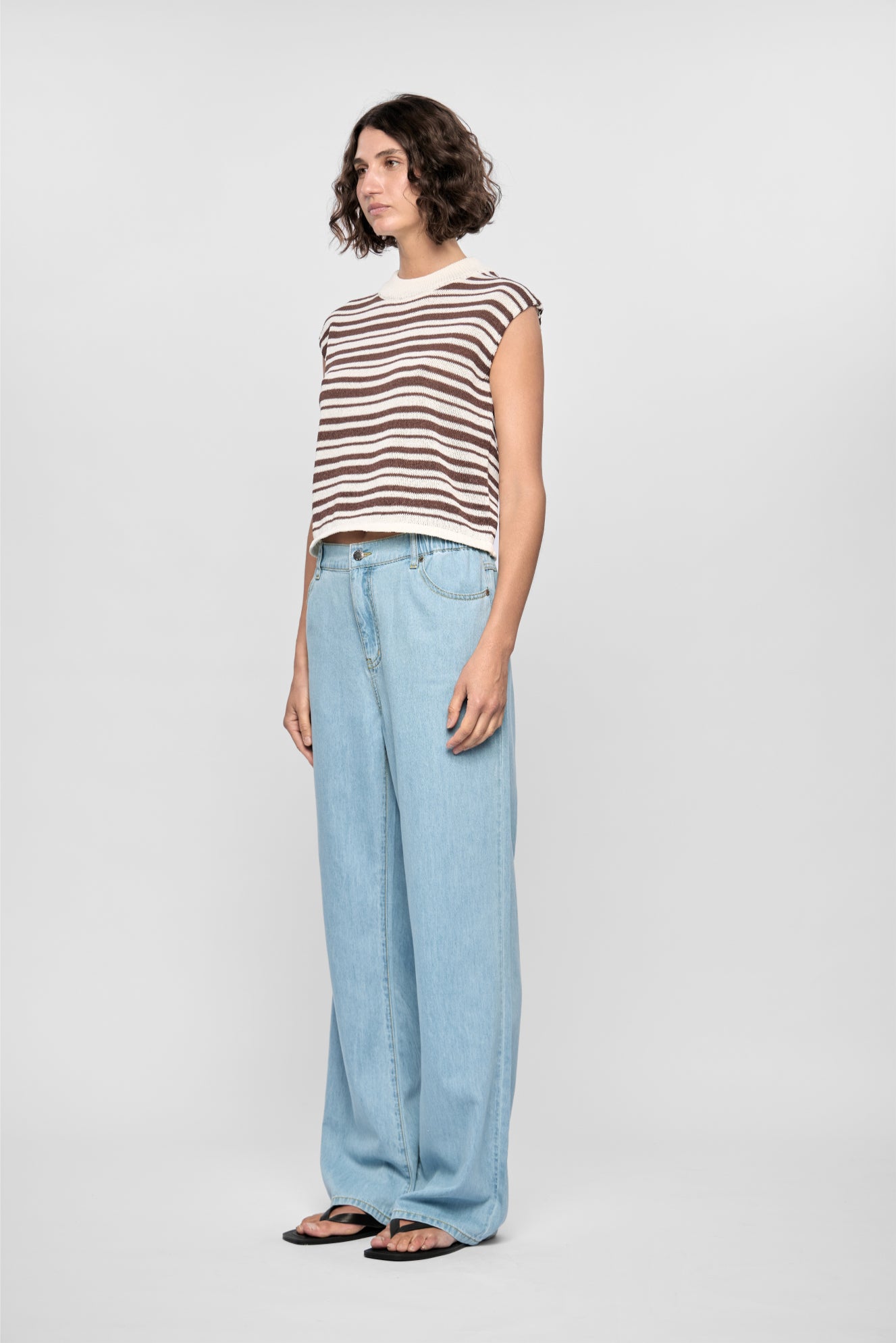 Palmer Stripe Knit Tank