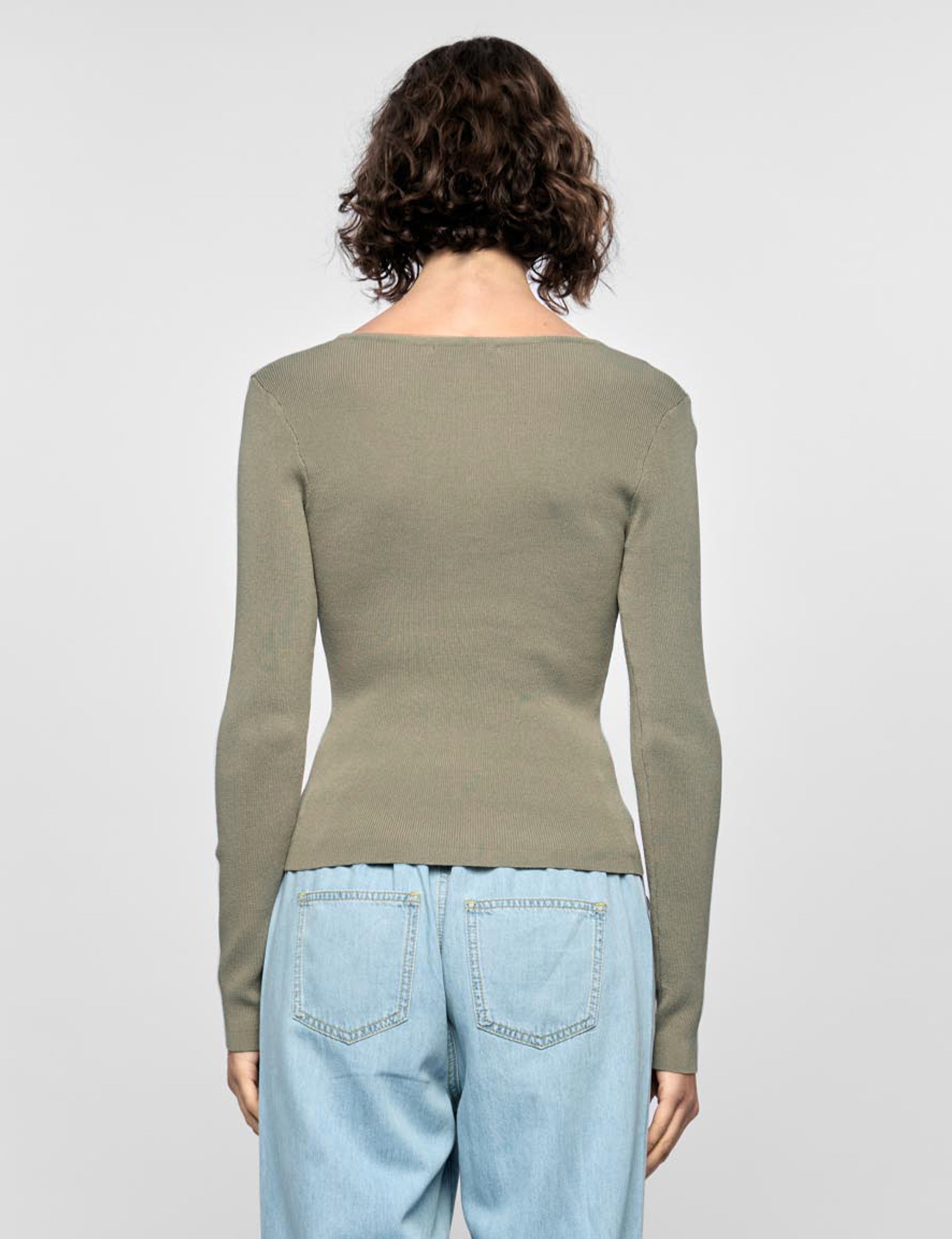 Mira Twist Knit Top