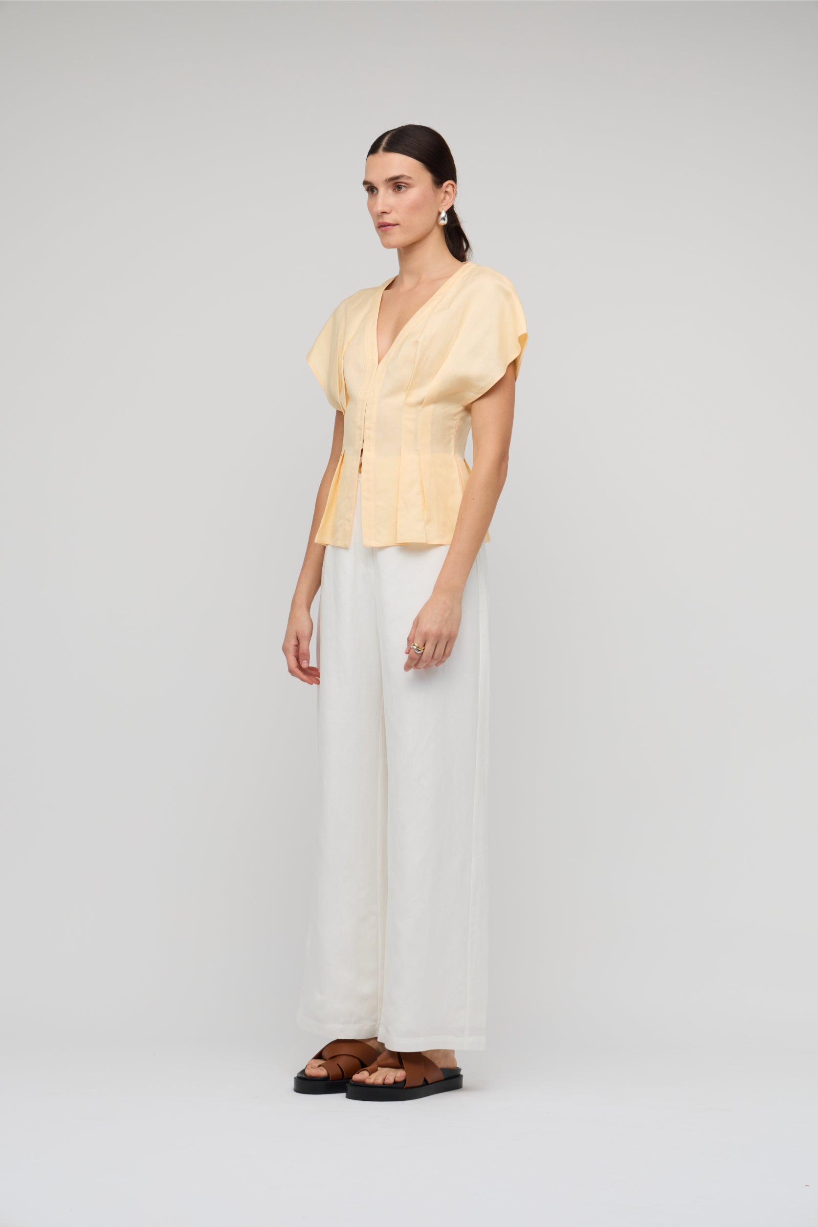 Estelle Pleated Blouse
