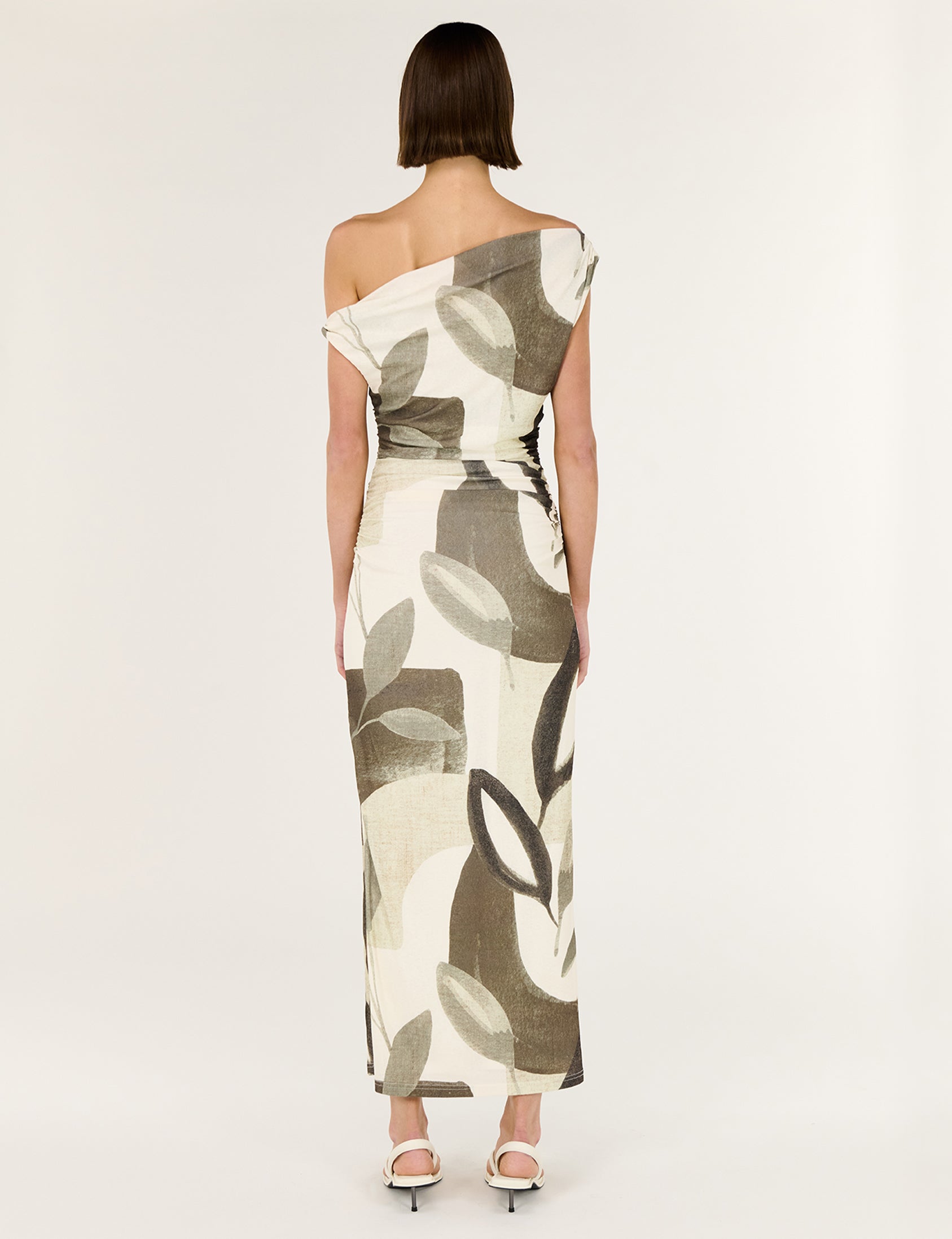 Ophiele Twist Midi Dress