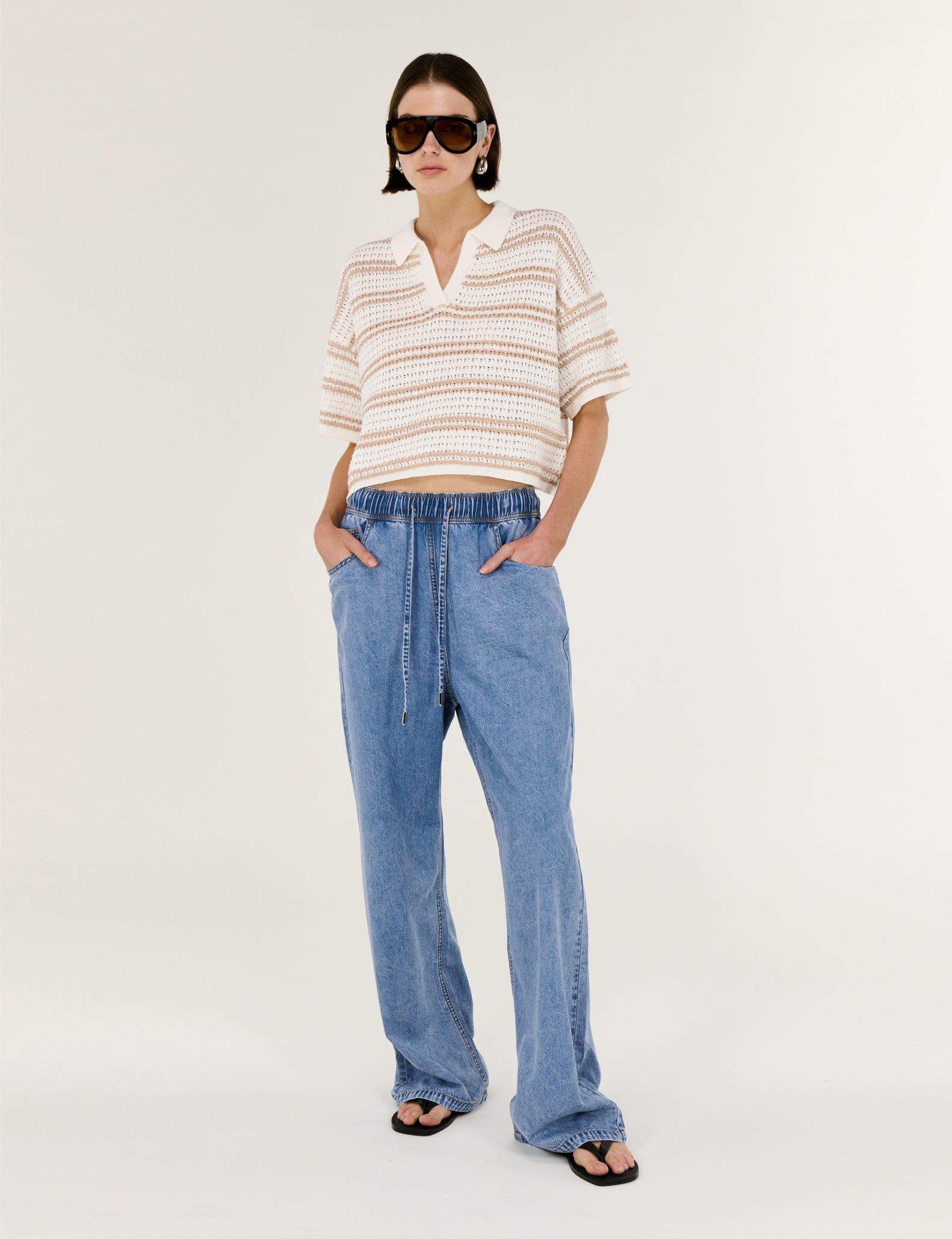 Rae Relaxed Chambray Pants