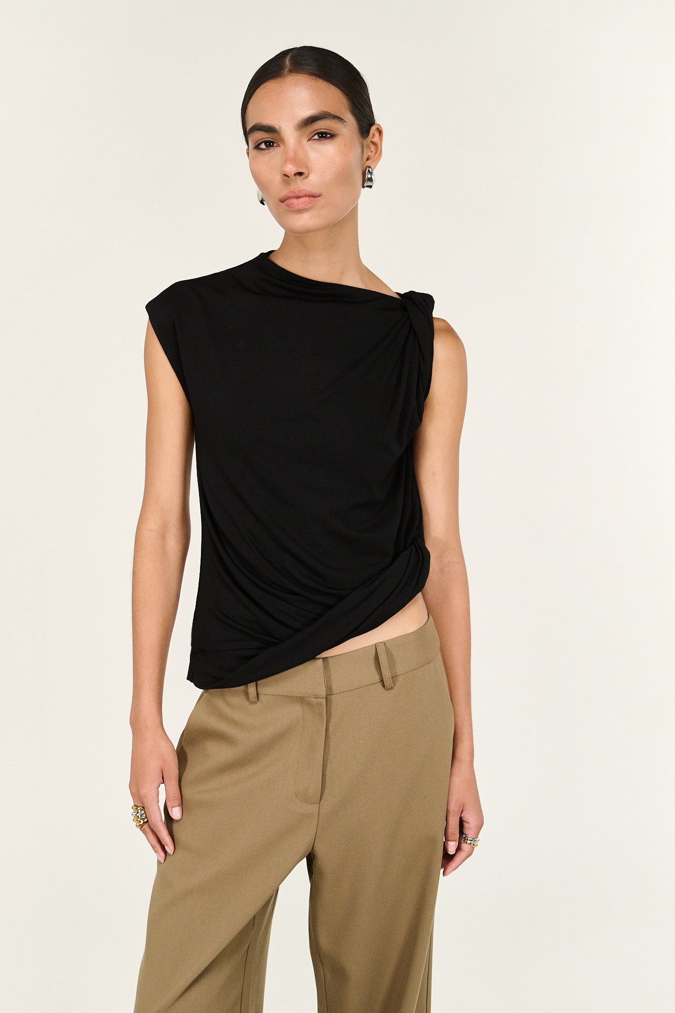 Eva Twist Detail Top