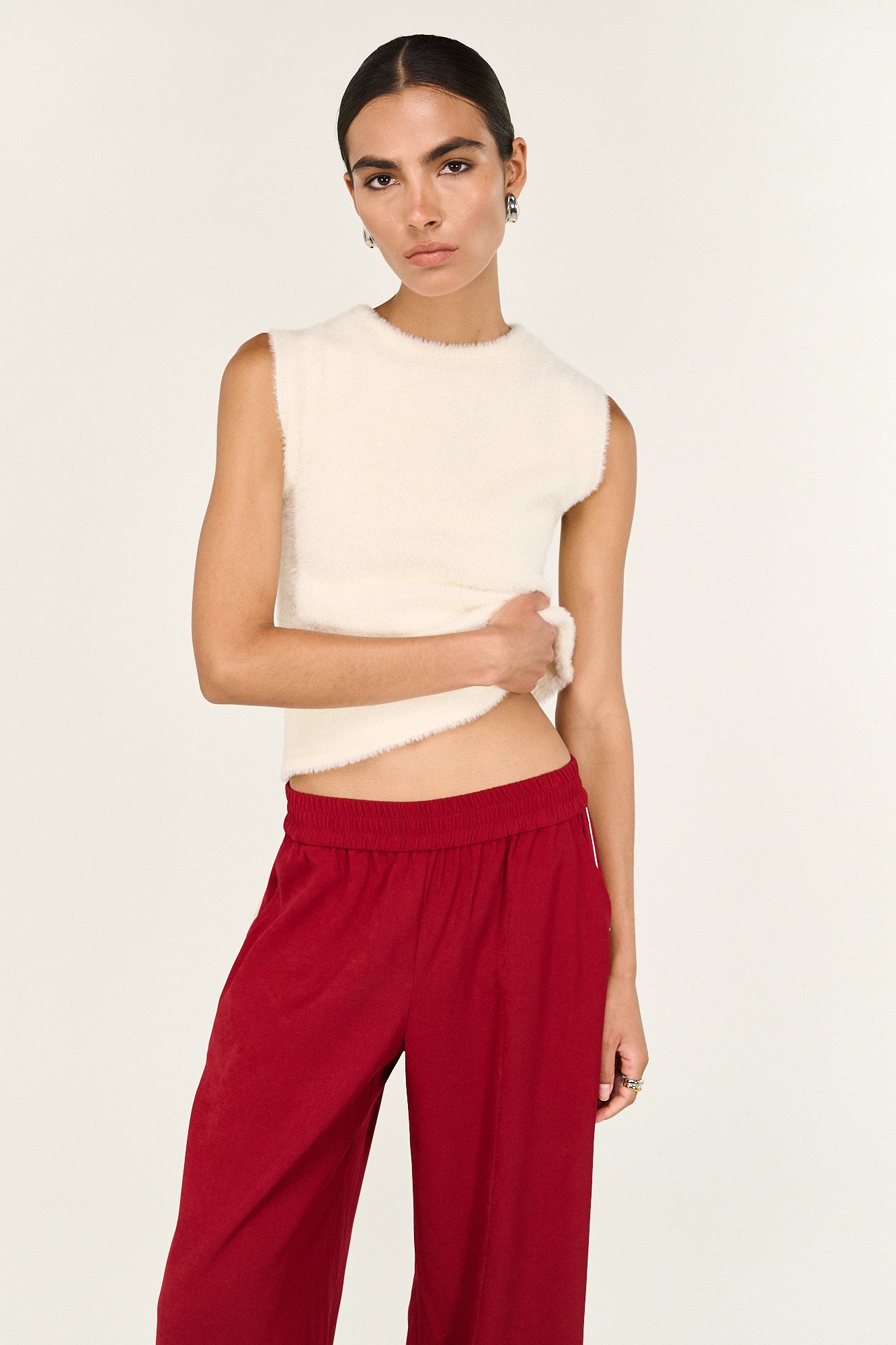 Marla Fluffy Knit Tank