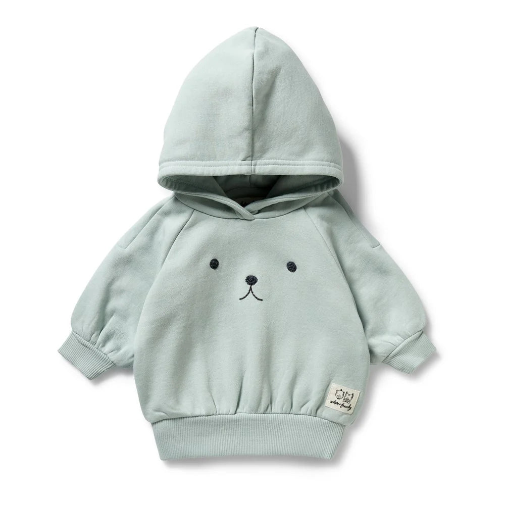 Sage Organic Terry Hooded Sweat