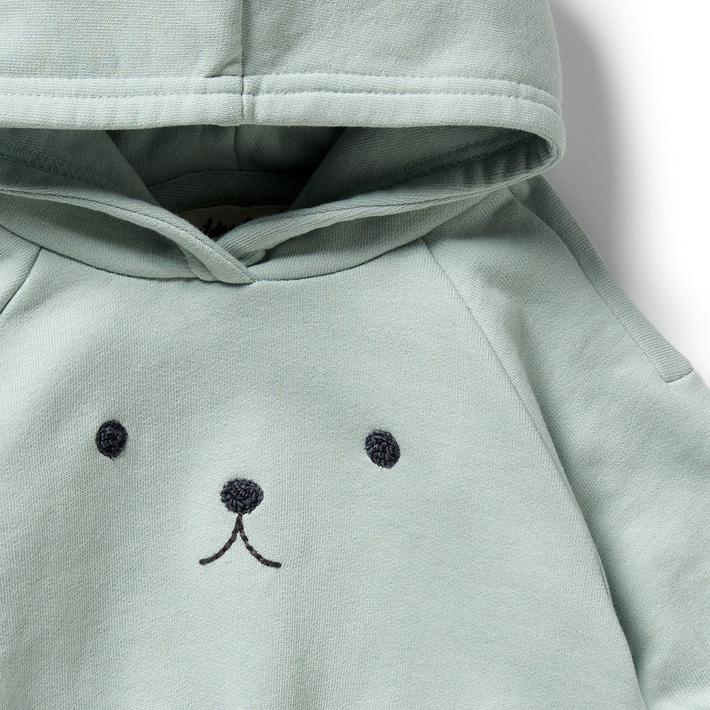 Sage Organic Terry Hooded Sweat