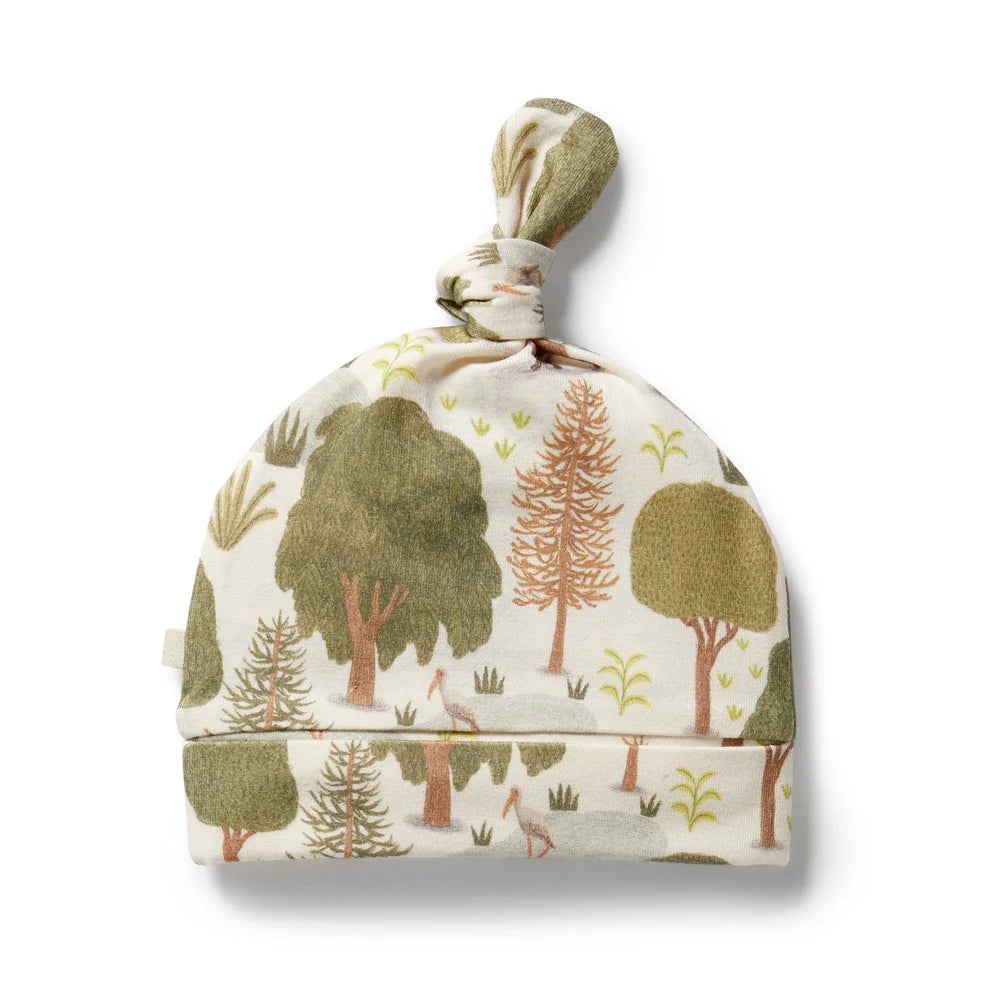 Little Trees Organic Knot Hat