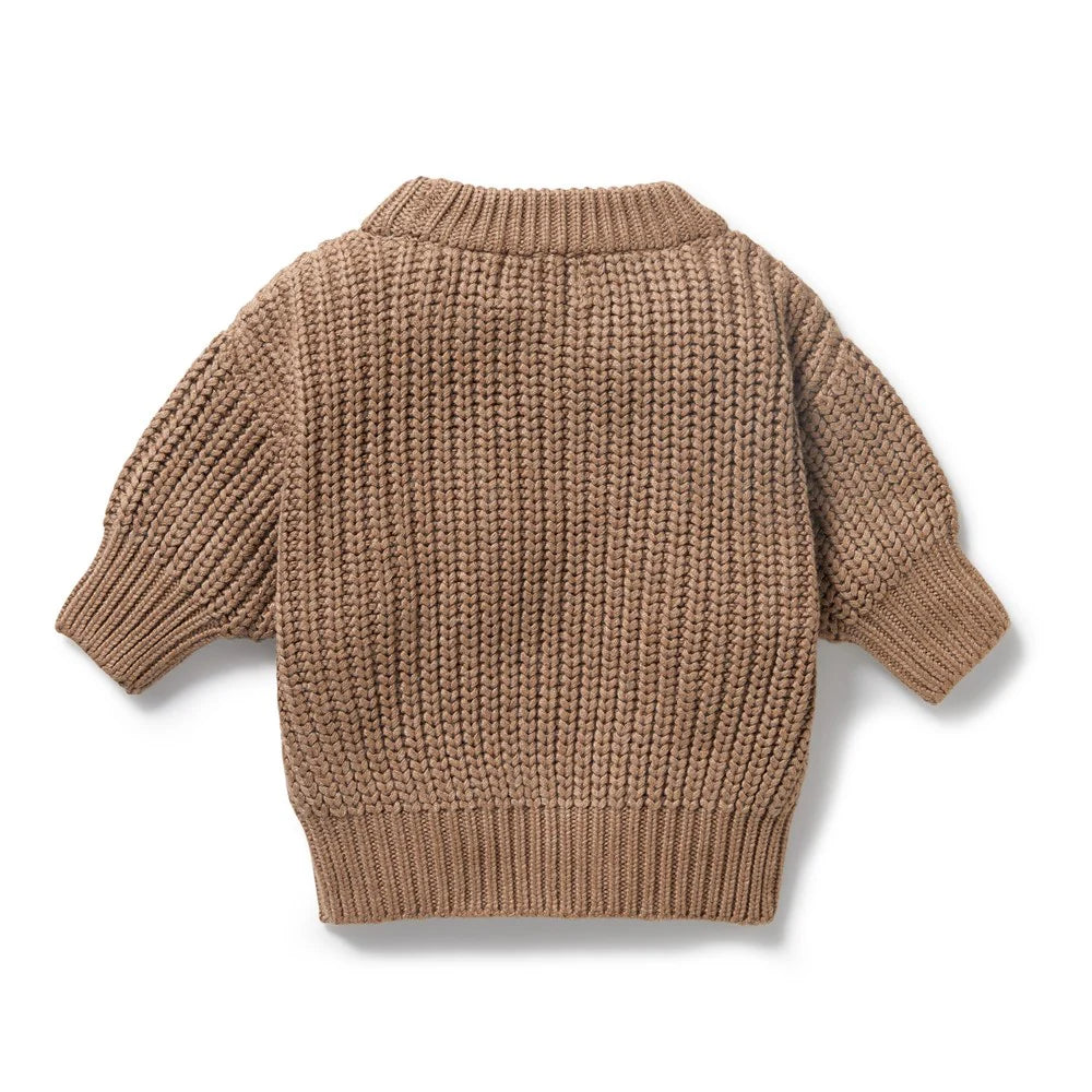 Coco Speckle Organic Knitted Jumper