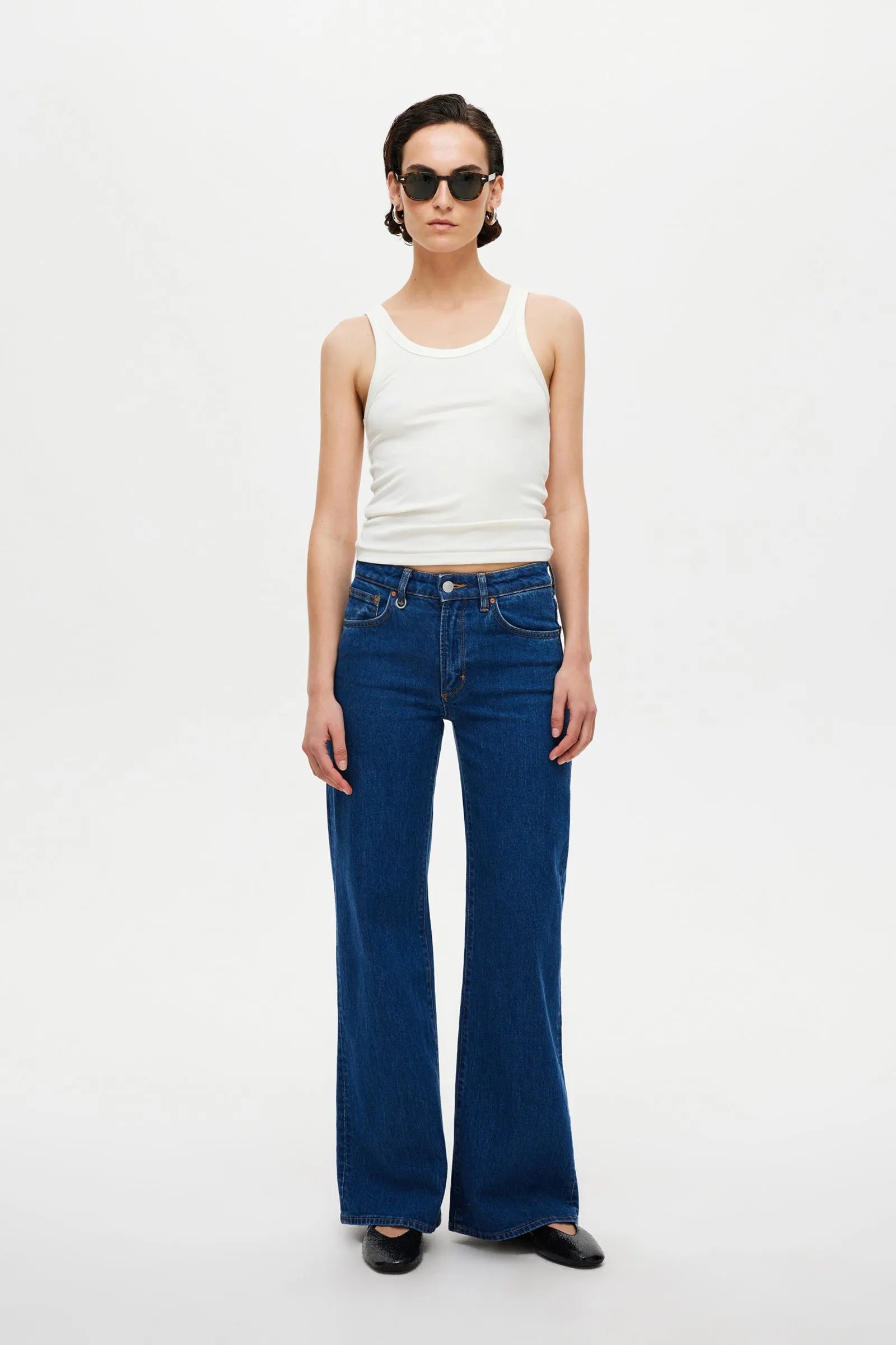 Eva Wide Royal Indigo