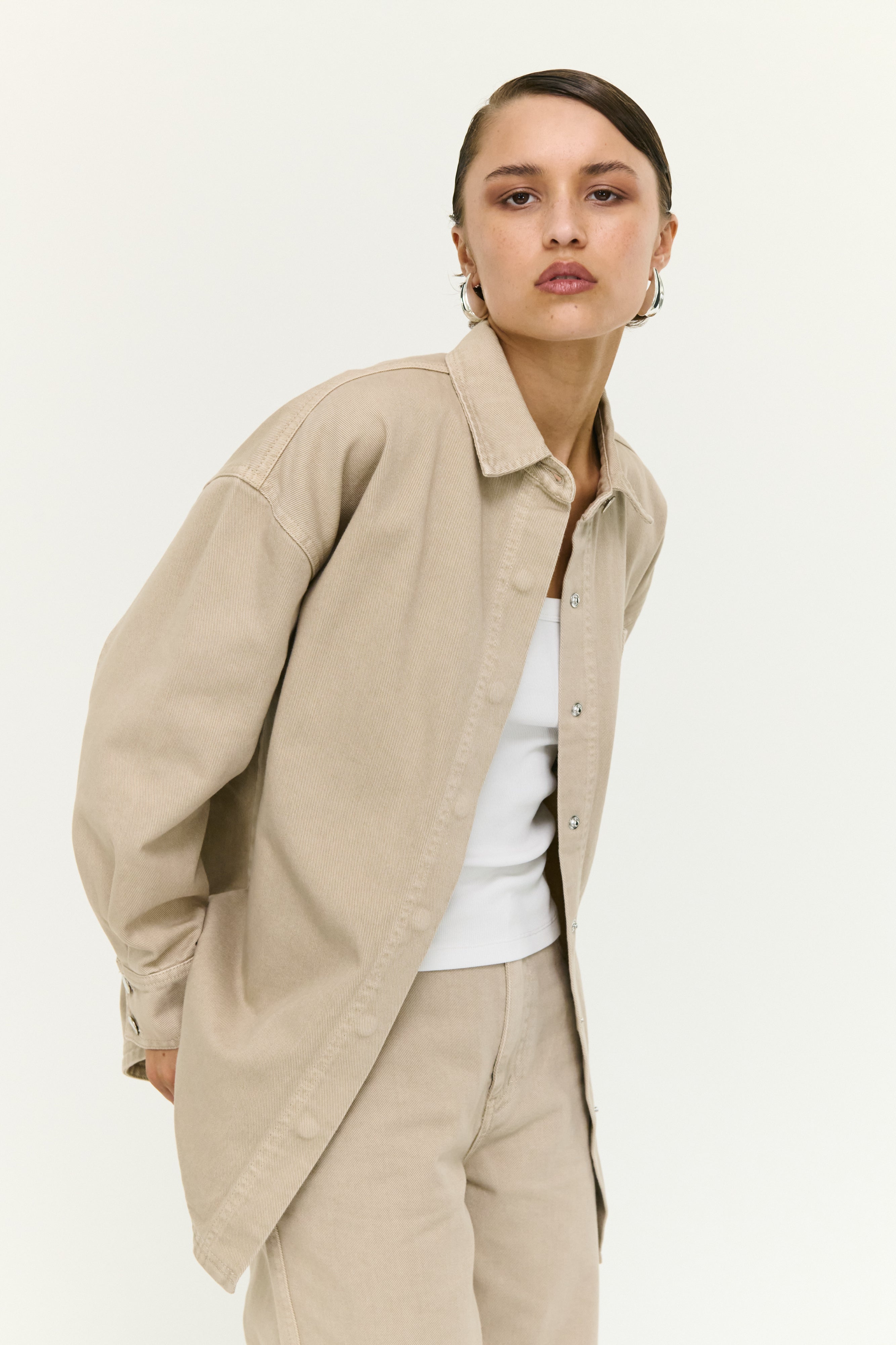 Rennie Denim Shacket