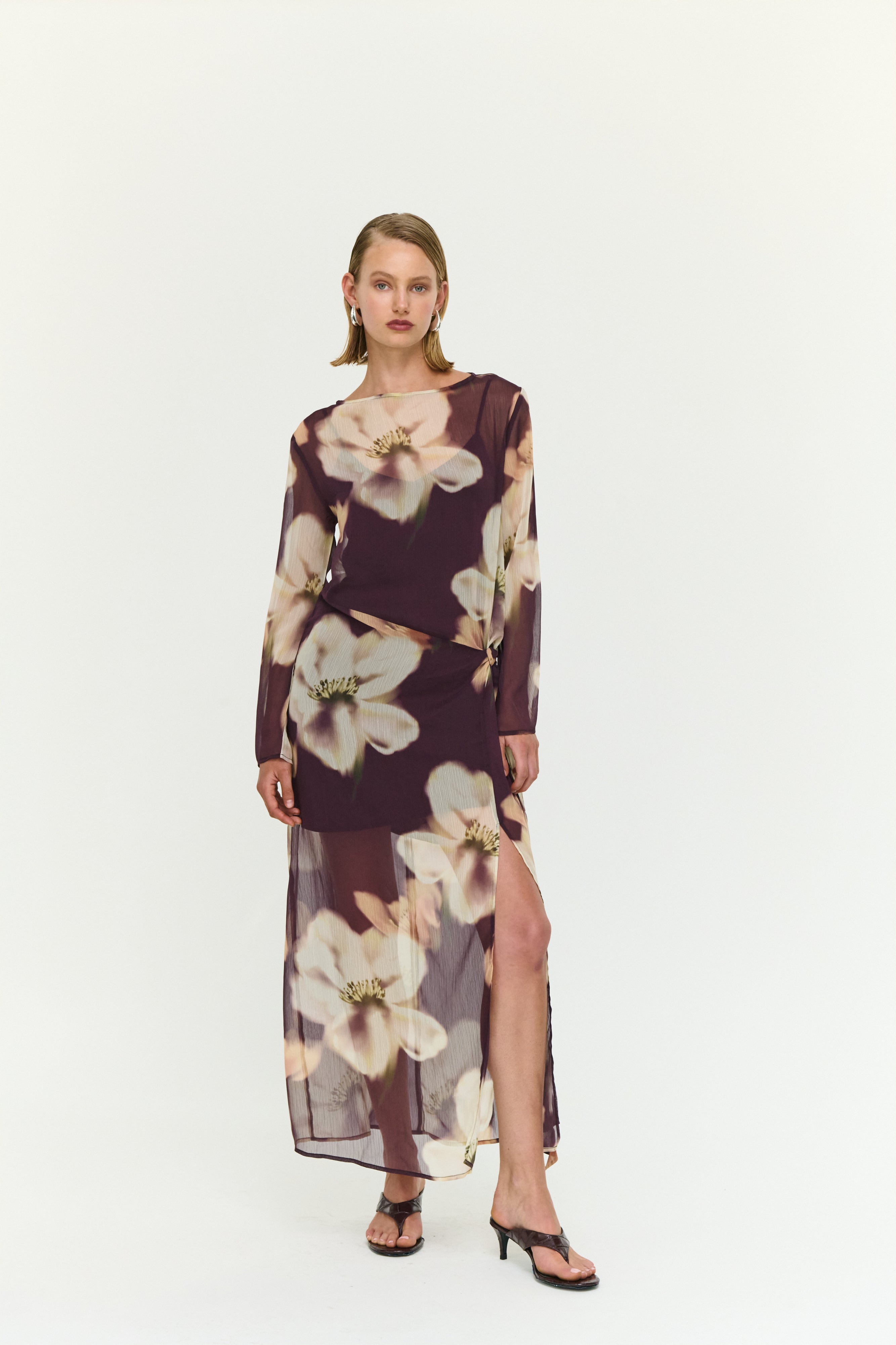 Lula Tie Detail Maxi Dress