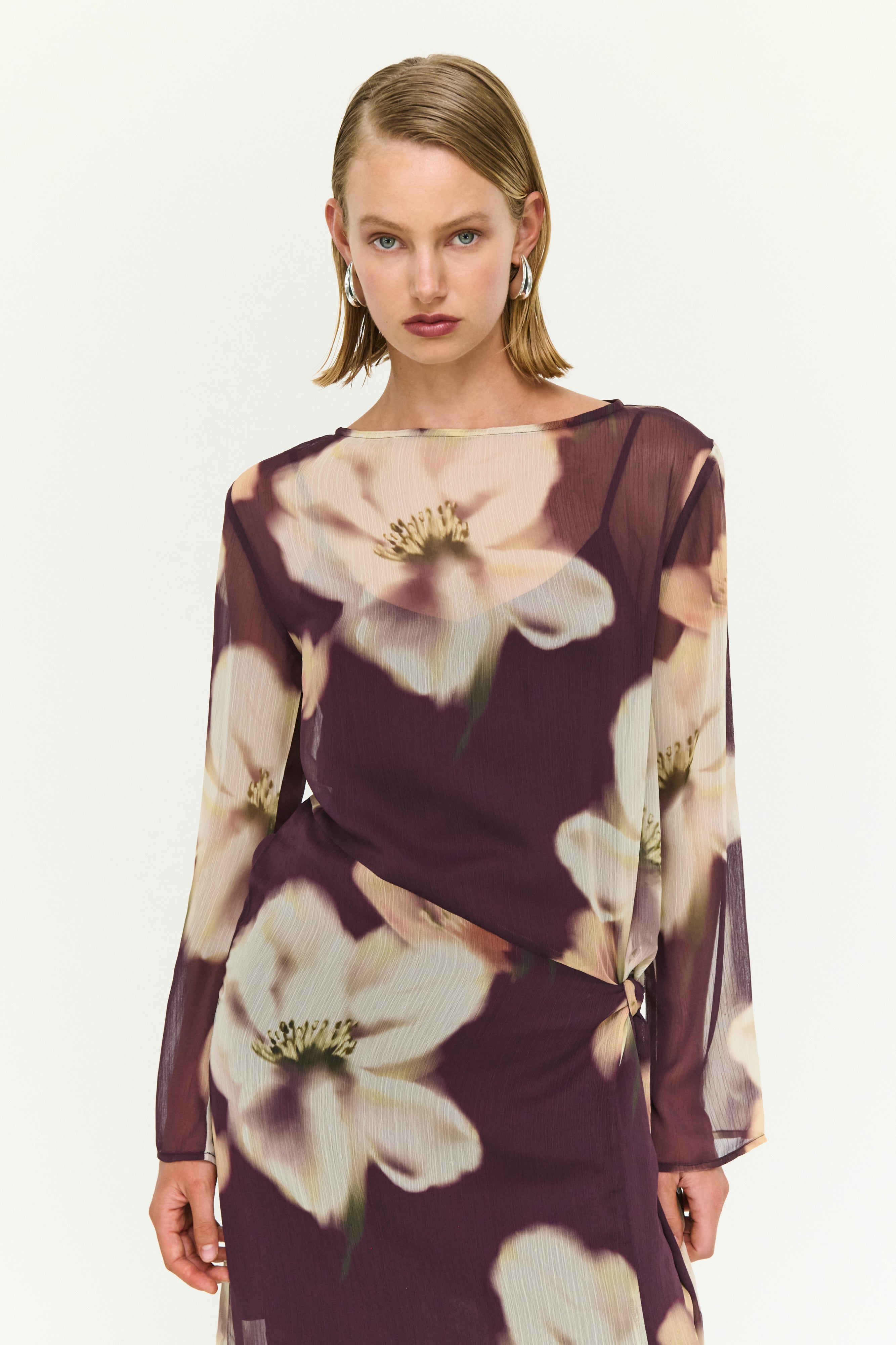 Lula Tie Detail Maxi Dress