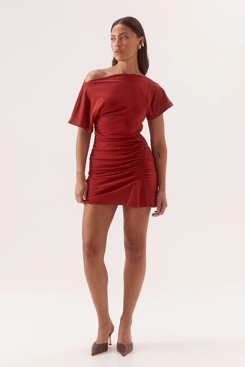 Vera Mini Dress Paprika