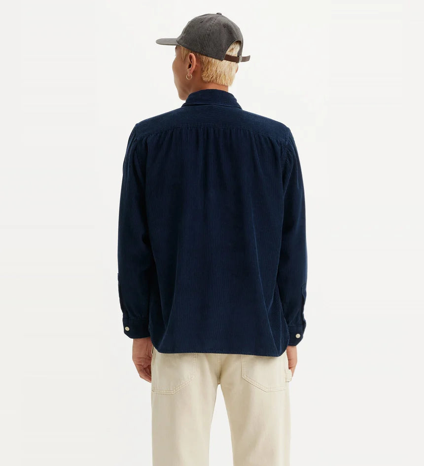 Jackson Worker Overshirt Enzo Vintage Indigo Cord