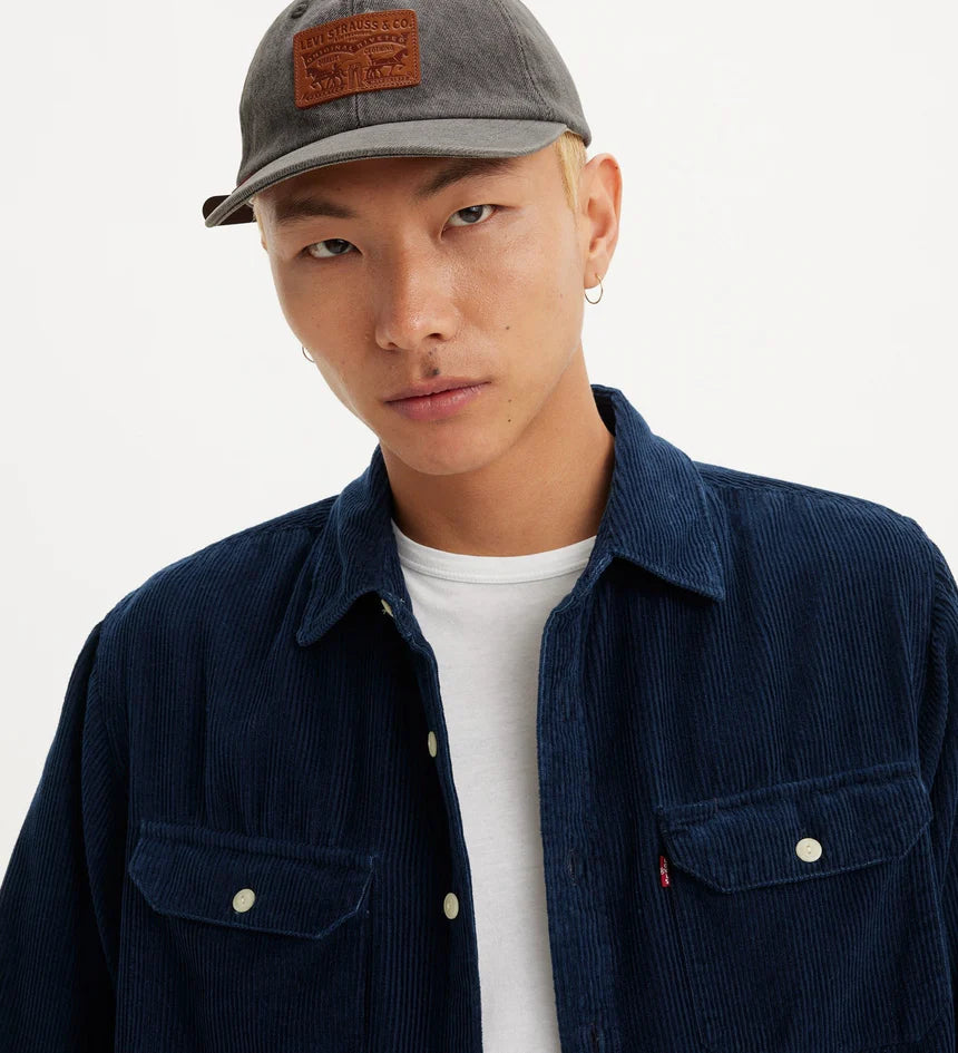 Jackson Worker Overshirt Enzo Vintage Indigo Cord