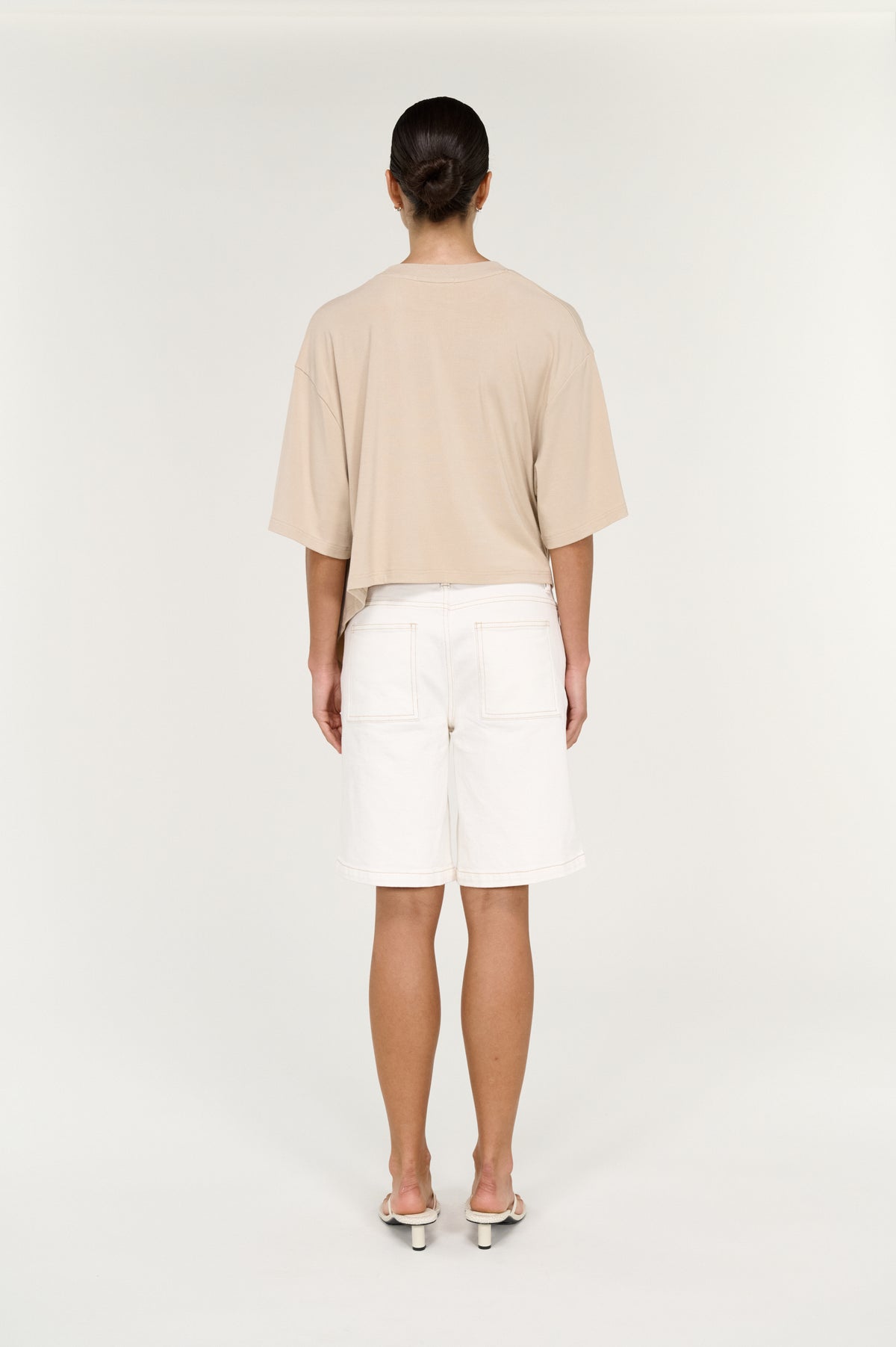 Zelle Draped Oversize Tee