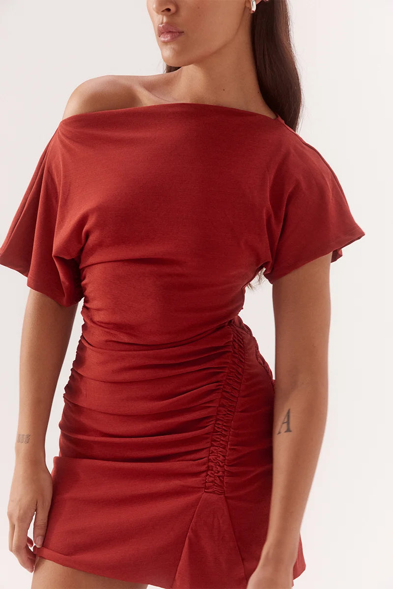 Vera Mini Dress Paprika