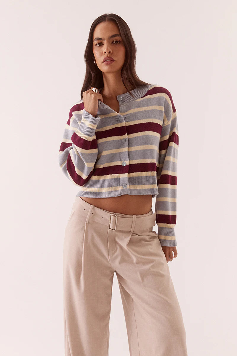 Arlo Stripe Cardigan