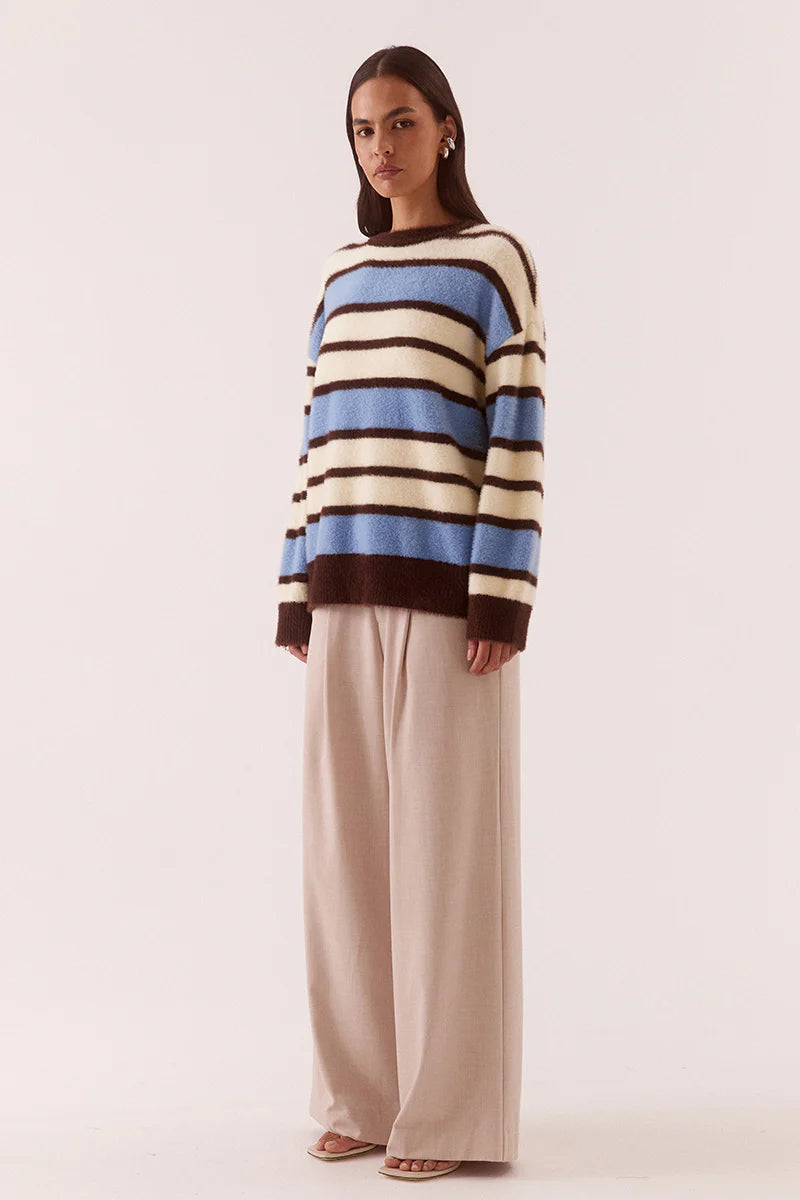 Holland Stripe Crew Knit